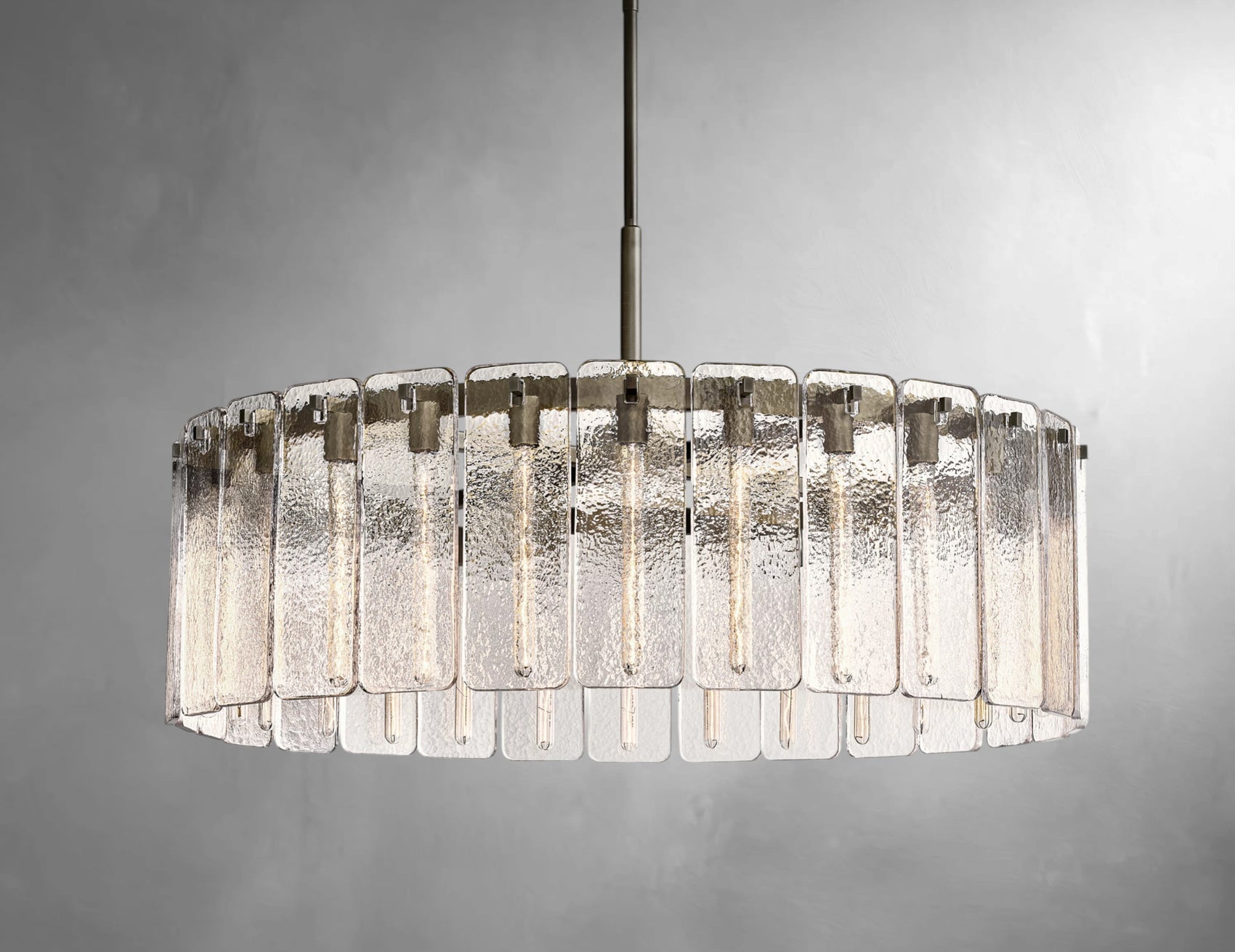 karamatte Glass Round Chandelier