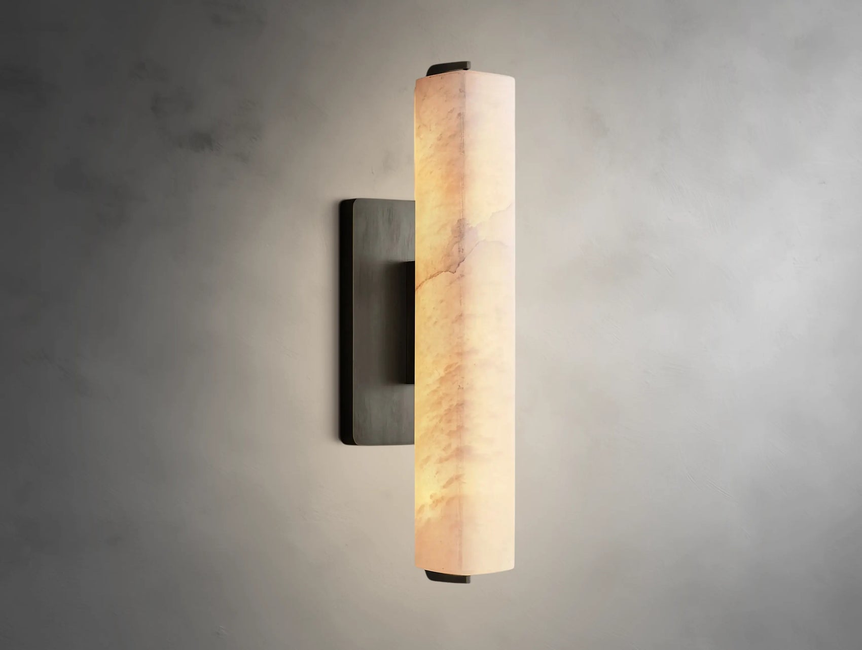 Virel Alabaster Single Sconce