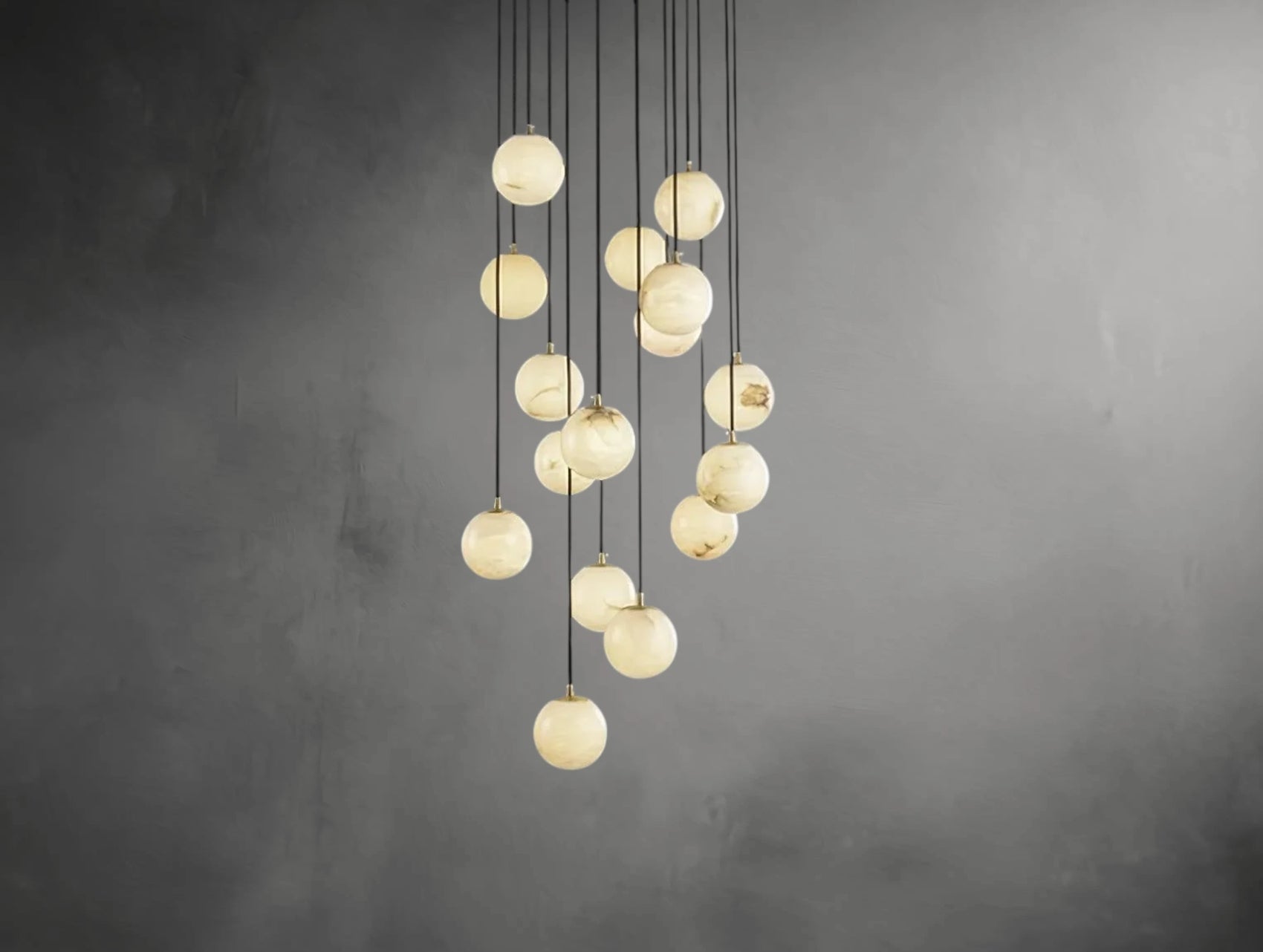 Virelux Tiered Alabaster Pendant