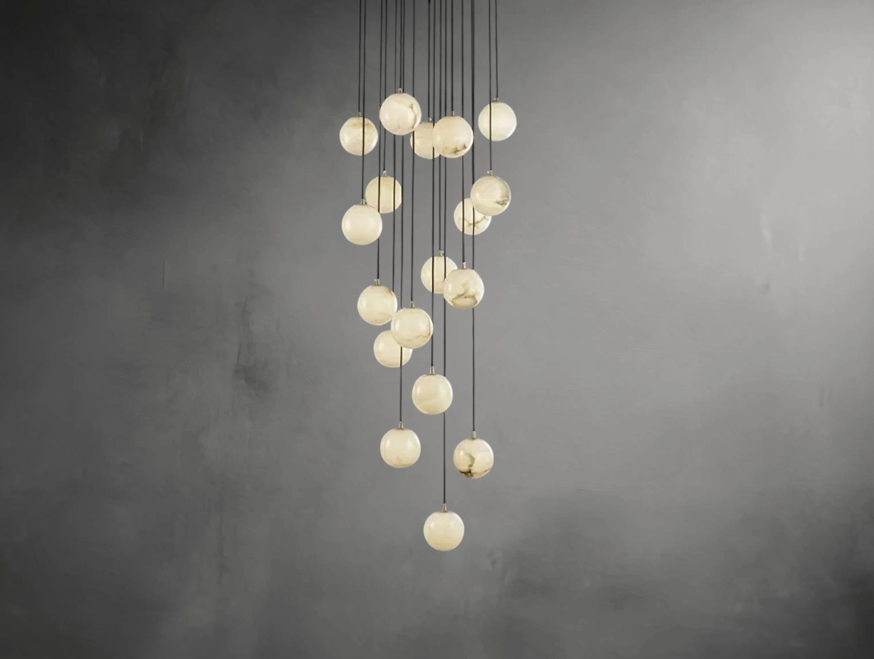 Virelux Tiered Alabaster Pendant