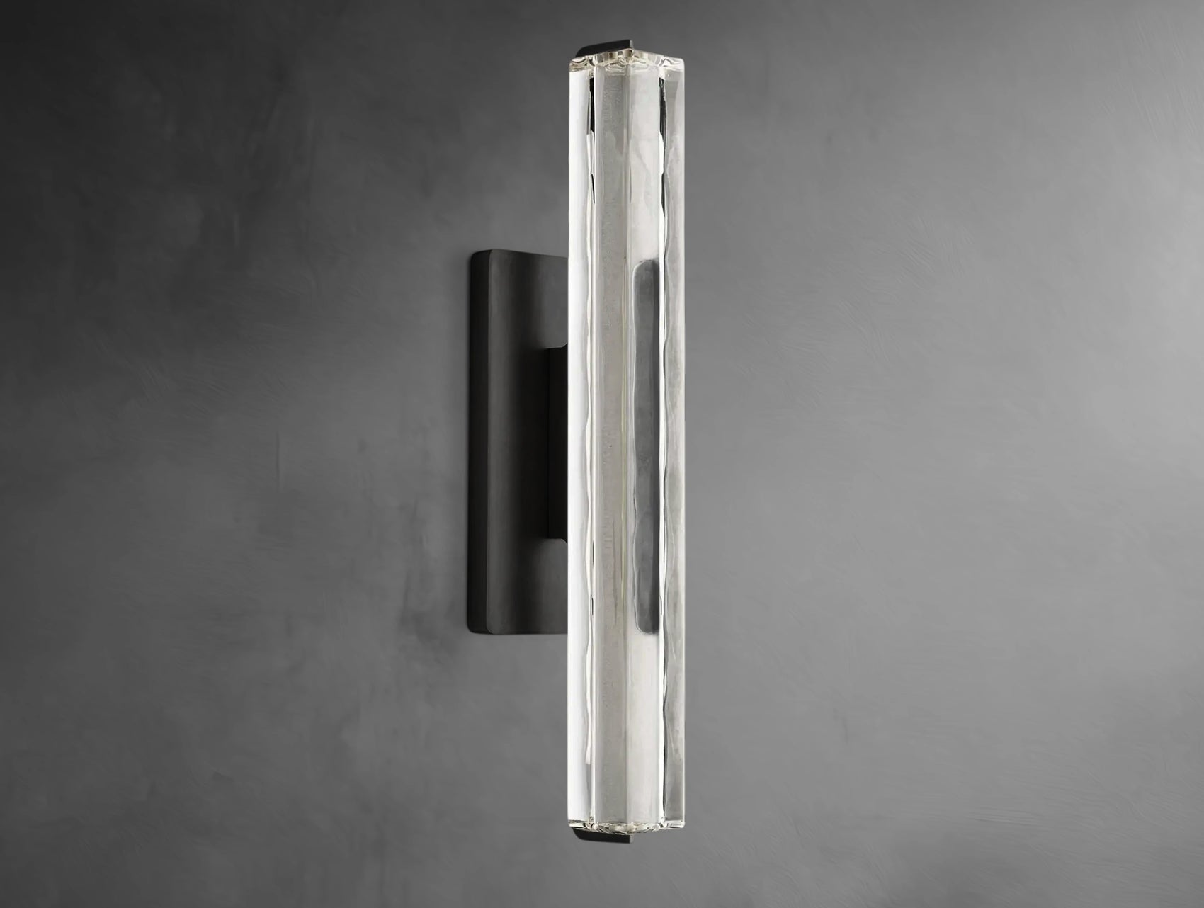 Vertical Crystal Sconce