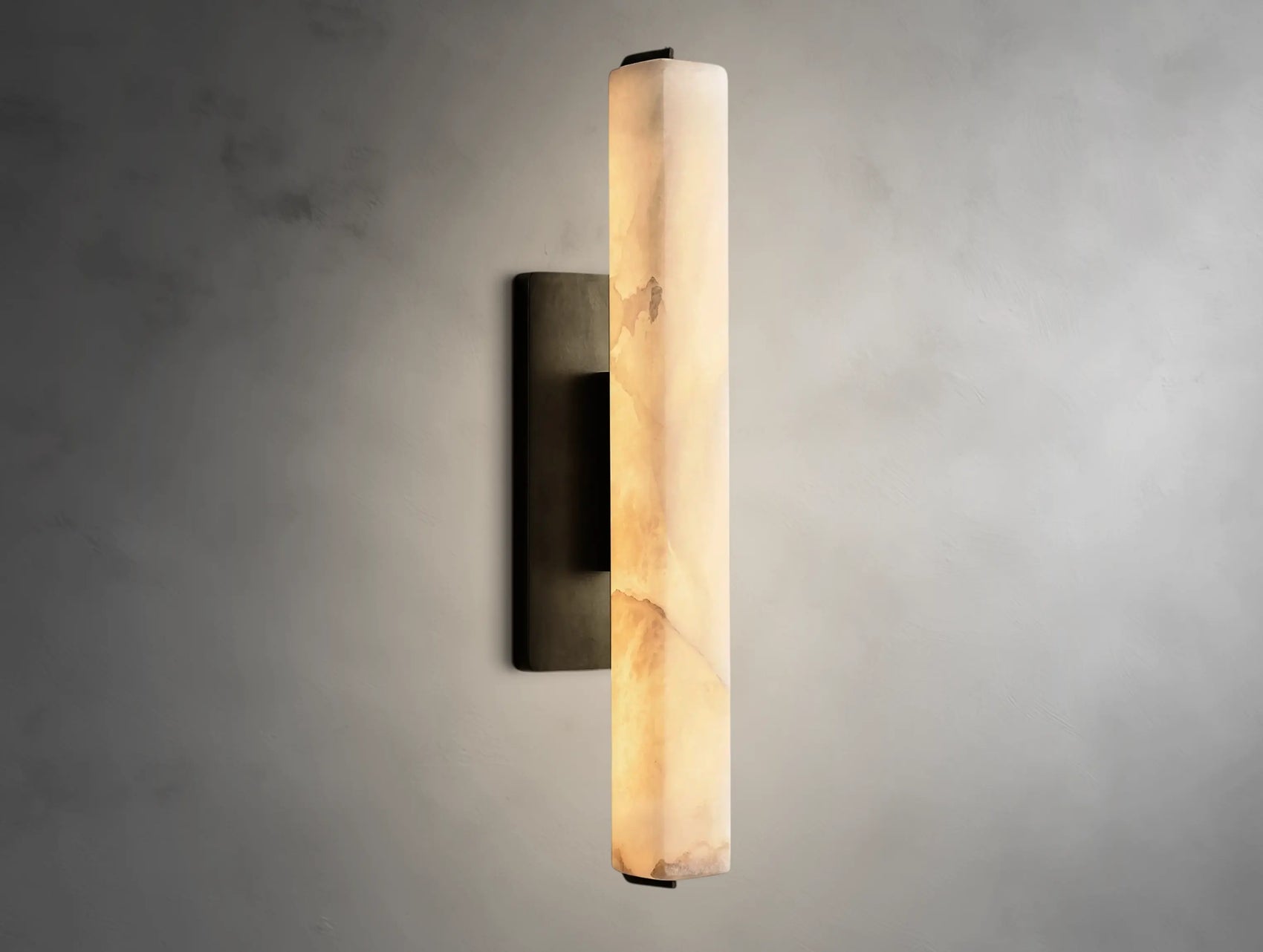 Virel Alabaster Single Sconce