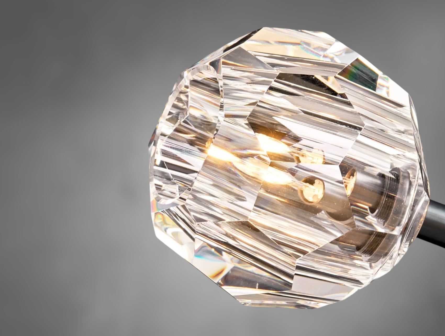 Faceted Crystal Rod Pendant