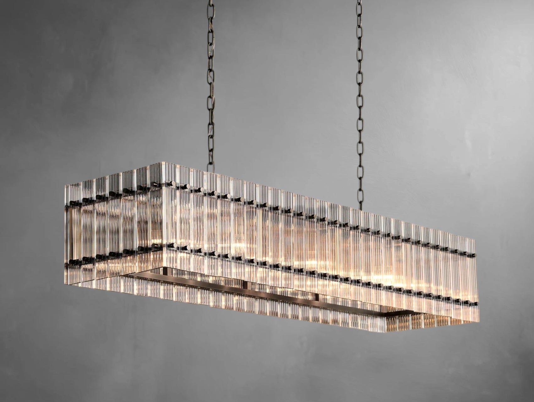 San Serrano Rectangular Chandelier