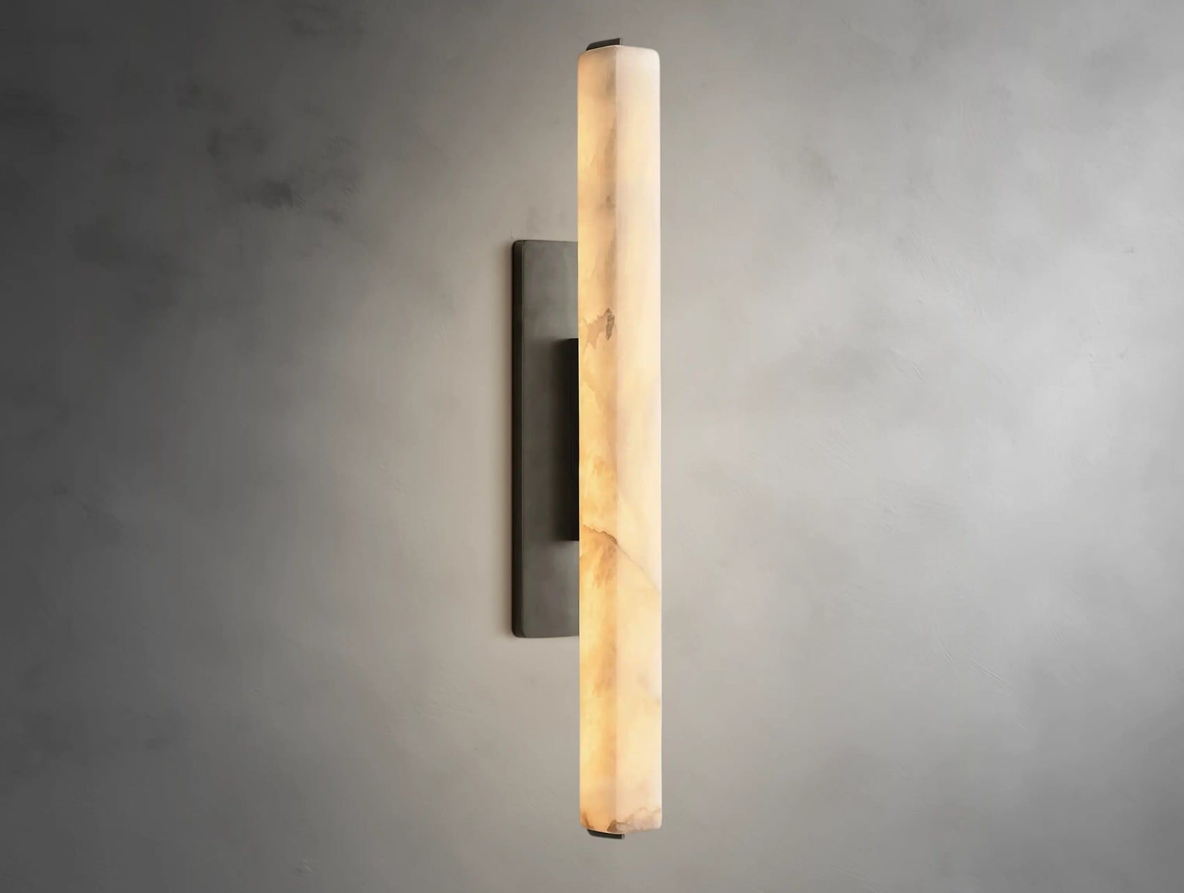Virel Alabaster Single Sconce
