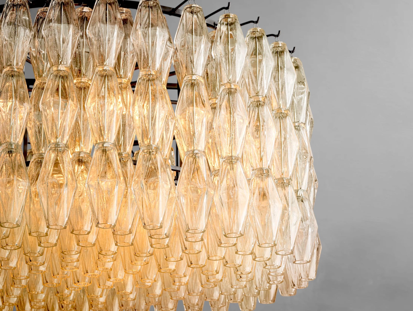 Chyara Clear Glass Round Chandelier