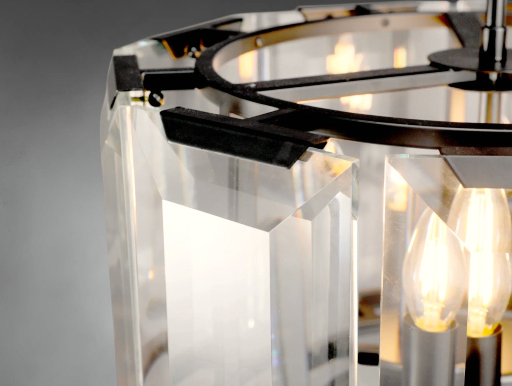 Halone Crystal Round Chandelier