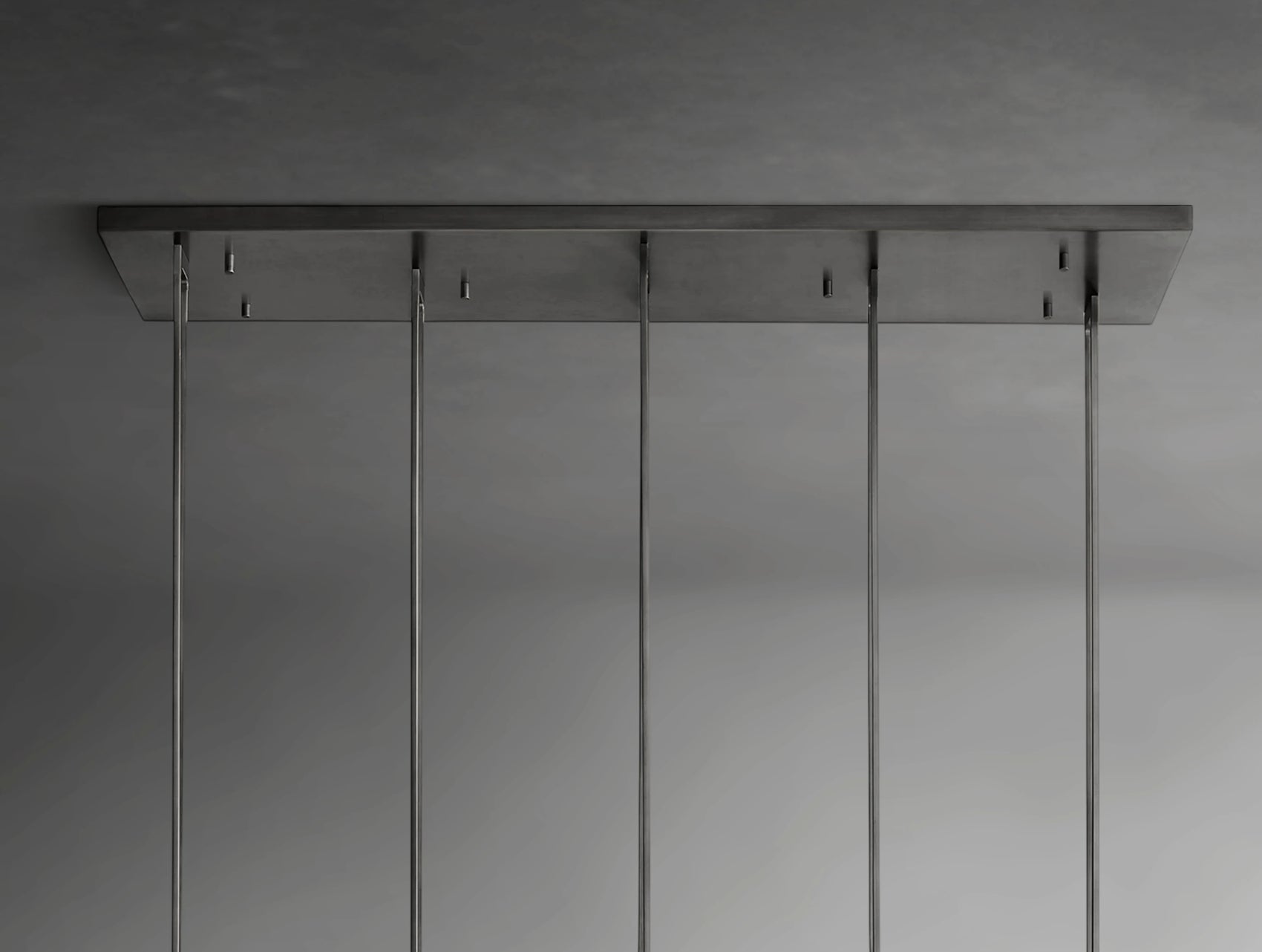 Avenor Crystal Triple Bar Linear Chandelier