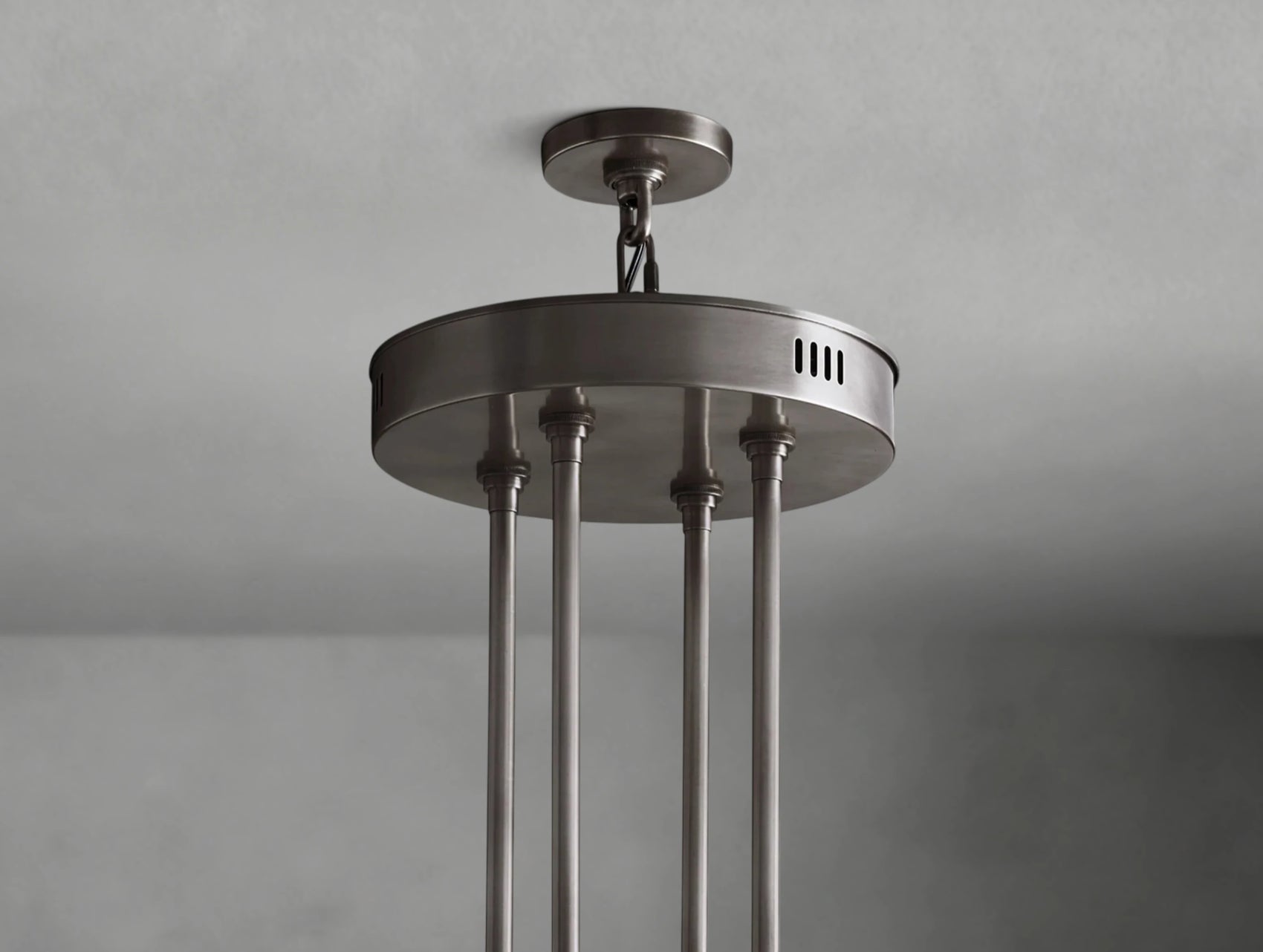 Virel Crystal Two-Tier Round Chandelier