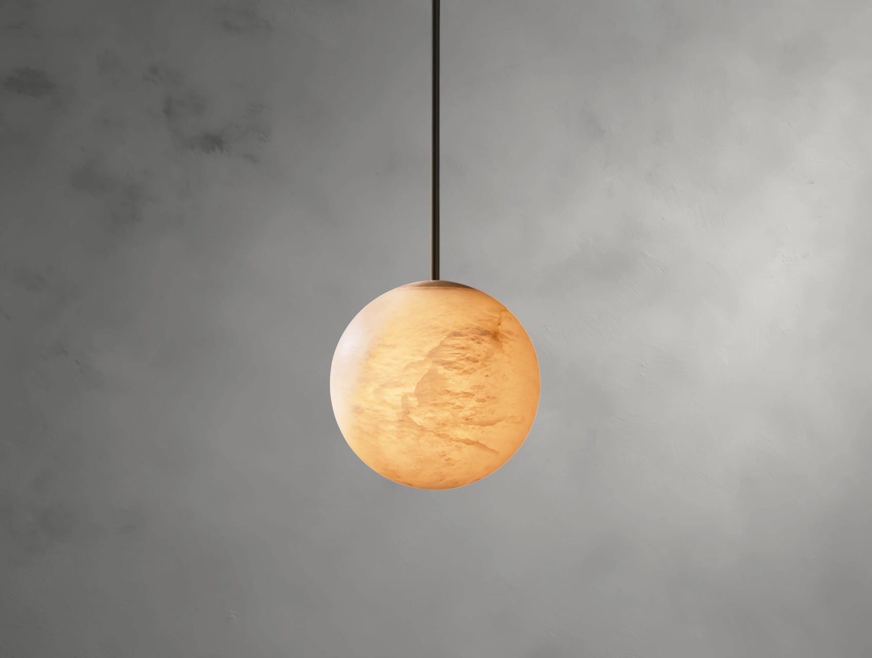 Alane Alabaster Globe Pendant