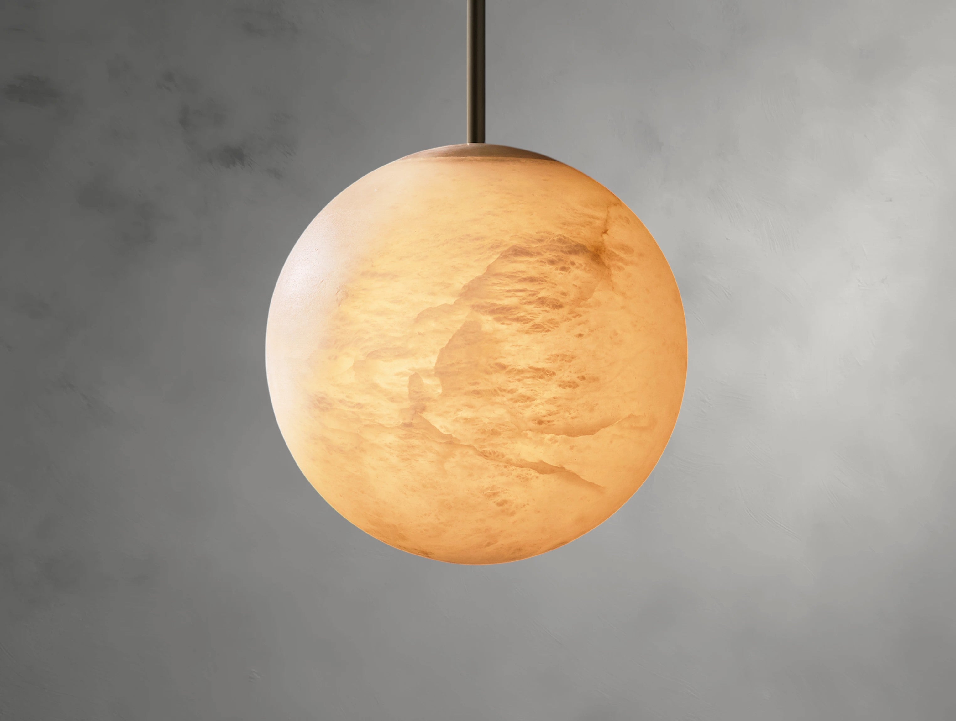 Alane Alabaster Globe Pendant
