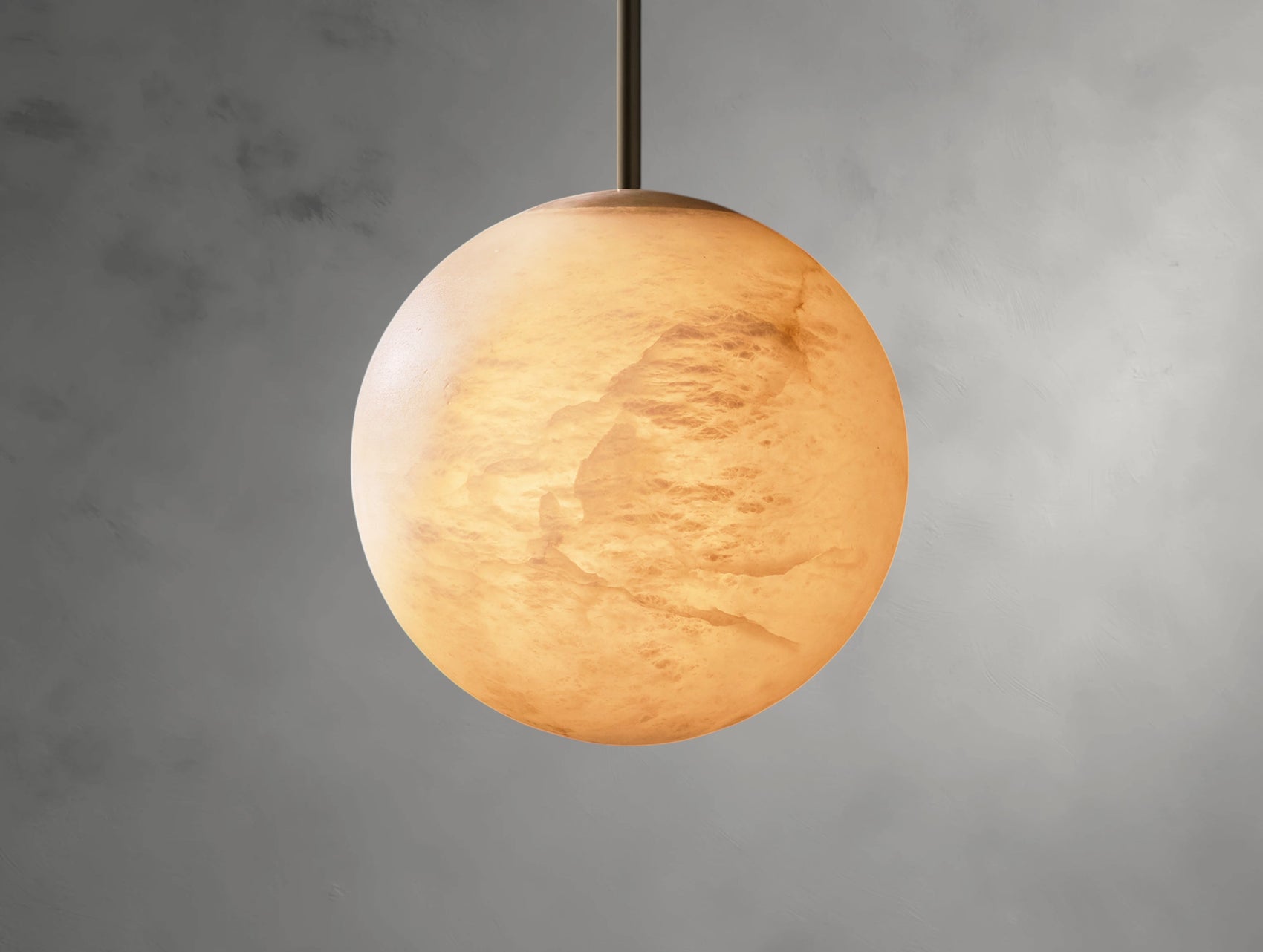 Alane Alabaster Globe Pendant