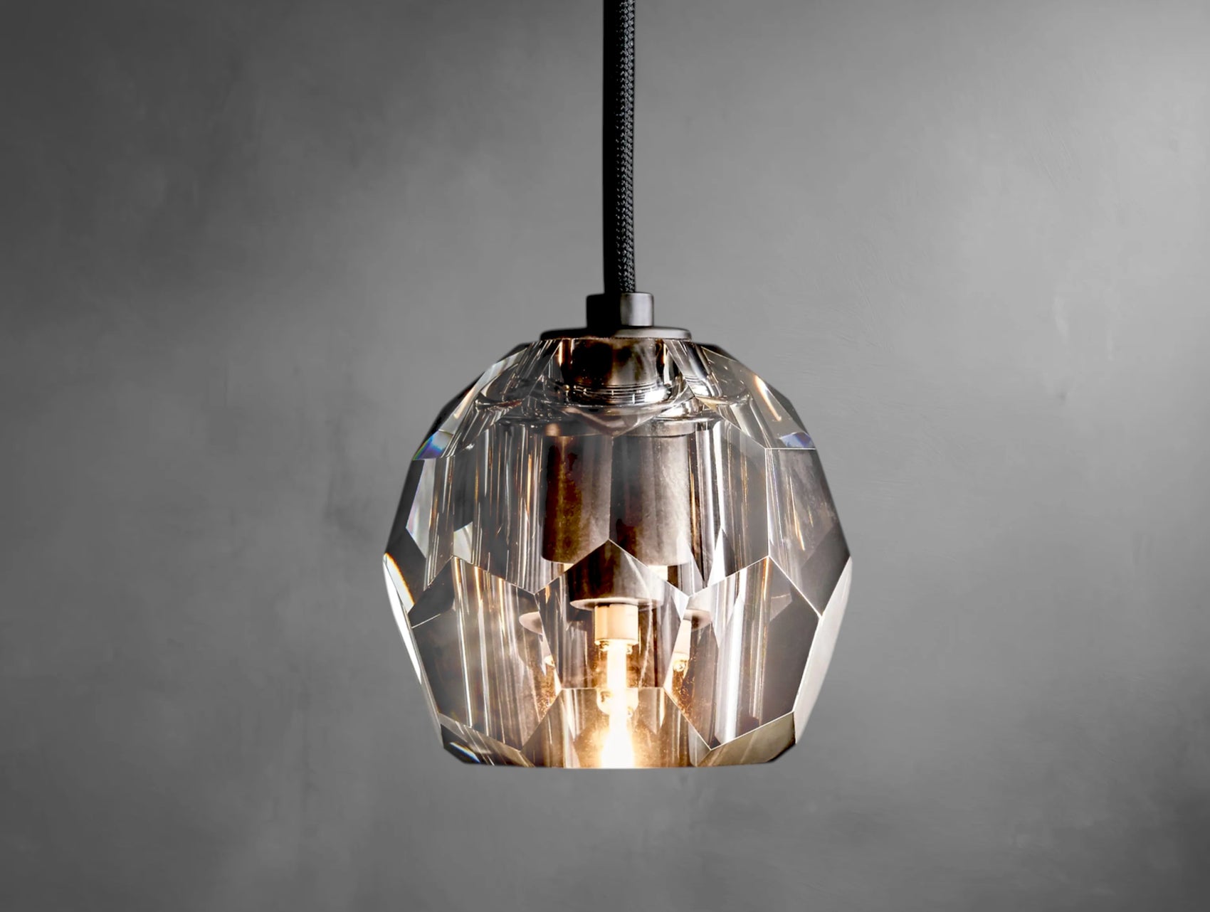 Faceted Crystal Pendant