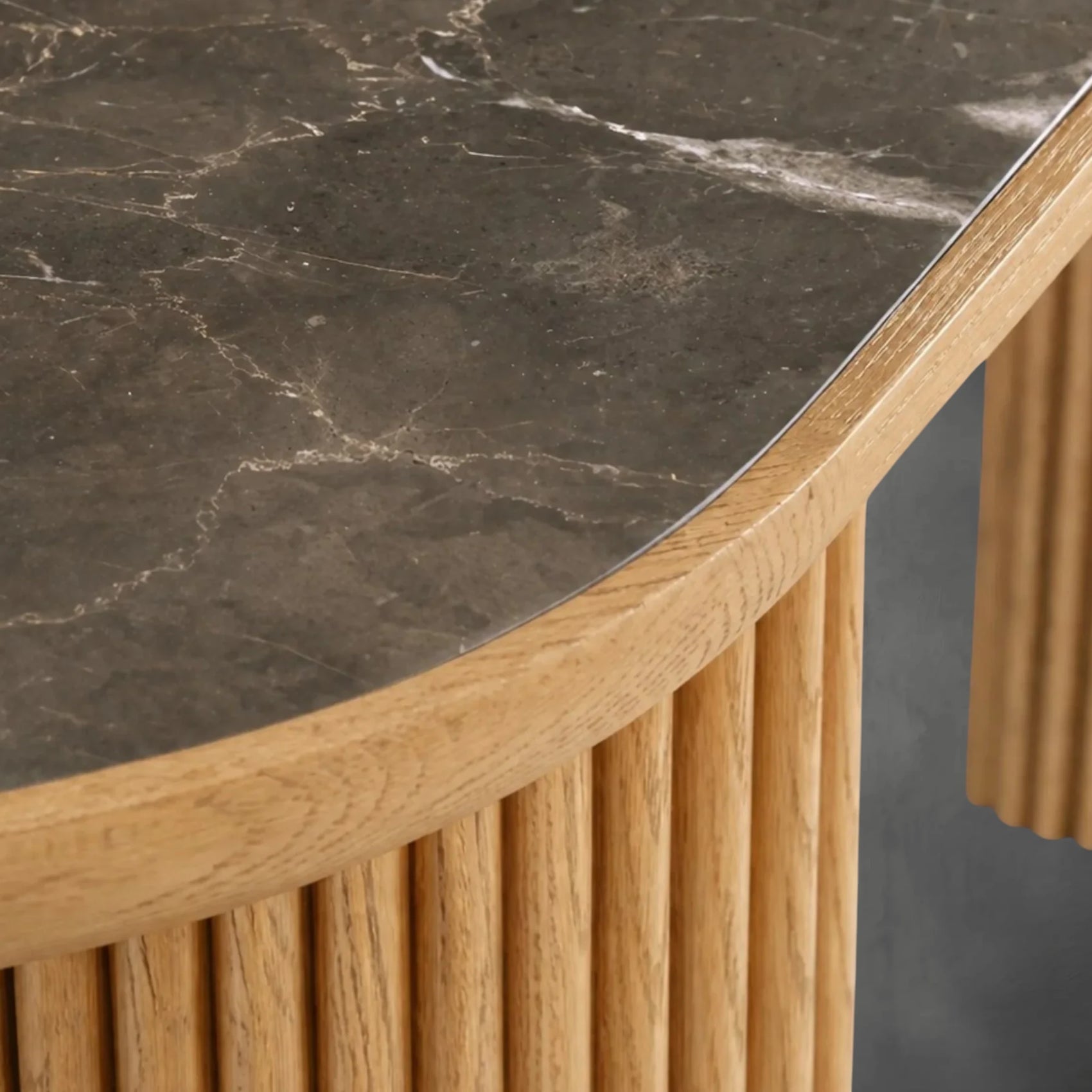 Avero Fluted Console Table