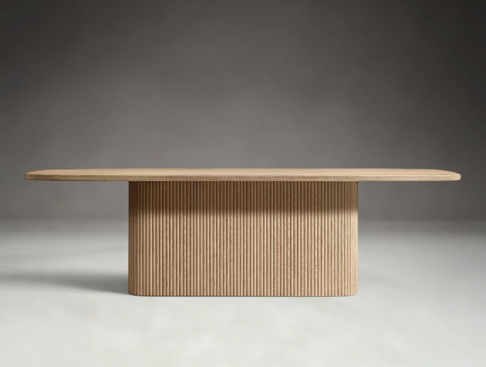 Mulhollaod Pedestal Rectangular Dining Table