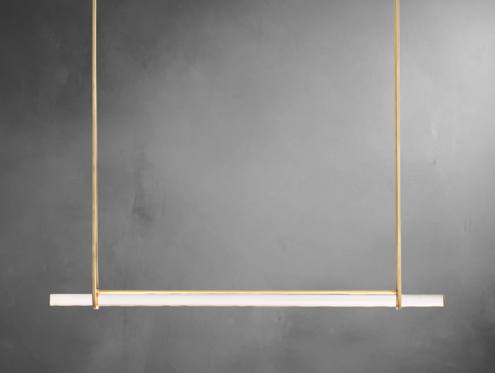 Avenor Crystal Single Bar Linear Chandelier