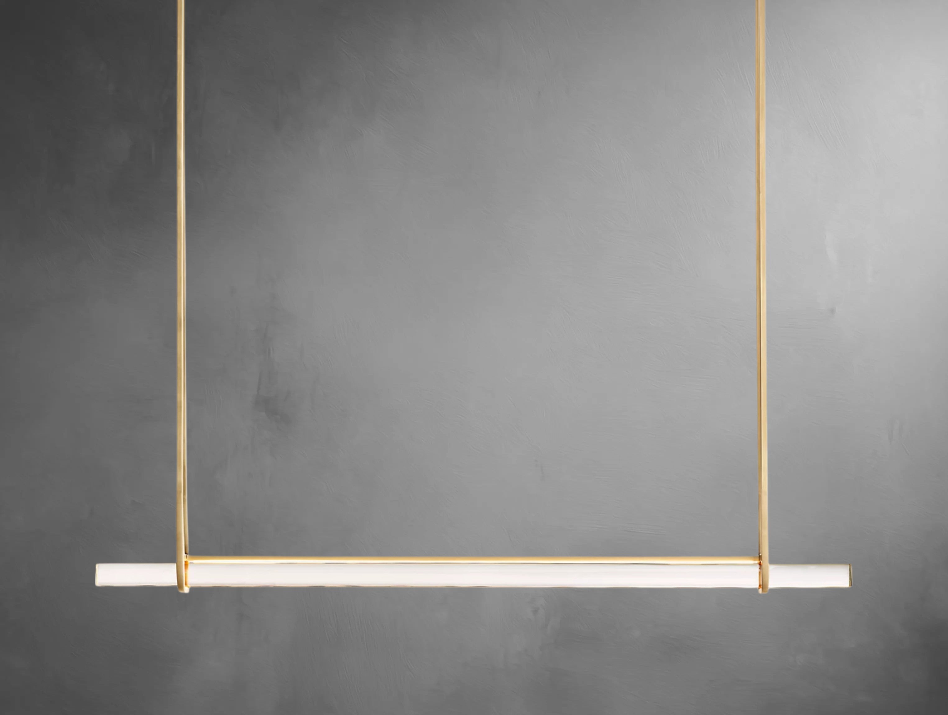Avenor Crystal Single Bar Linear Chandelier