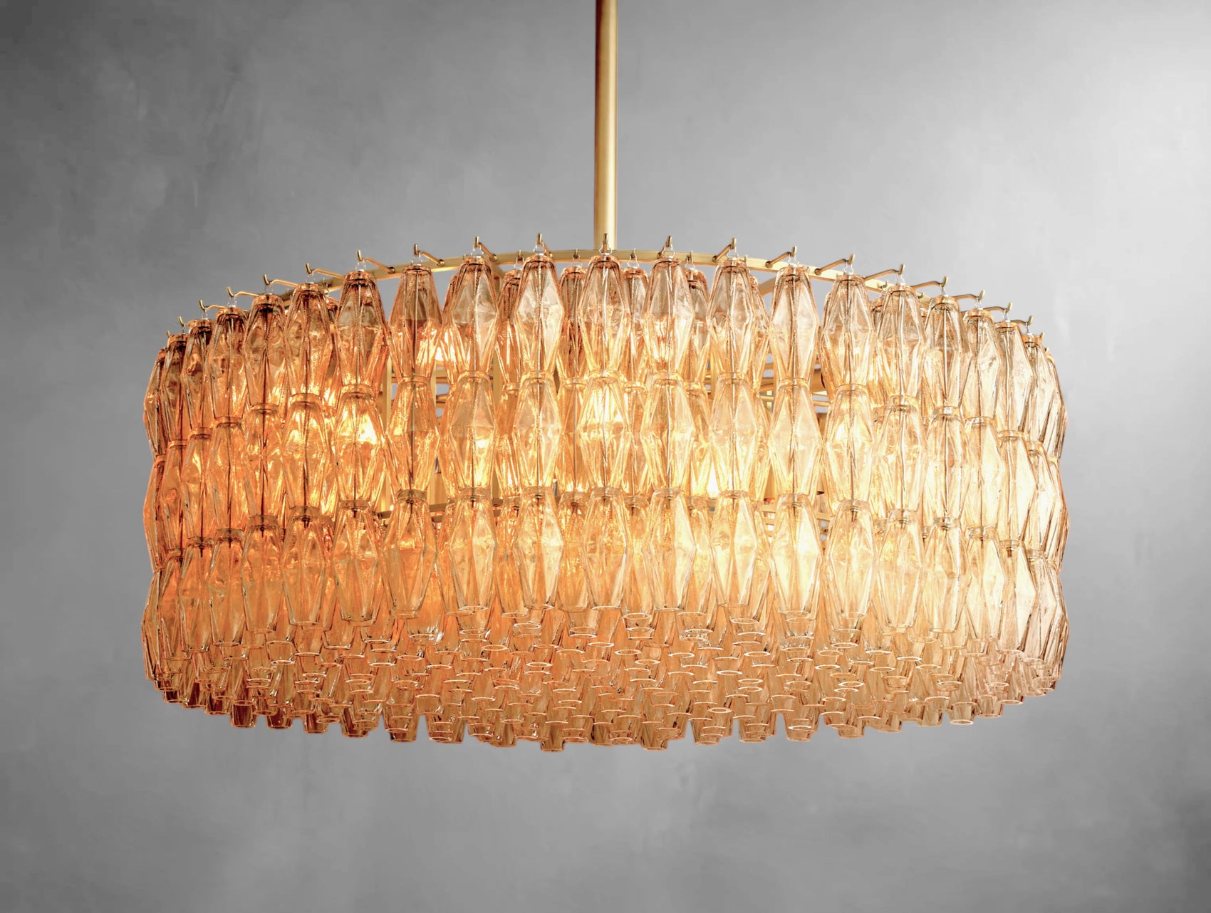 Chyara Clear Glass Round Chandelier