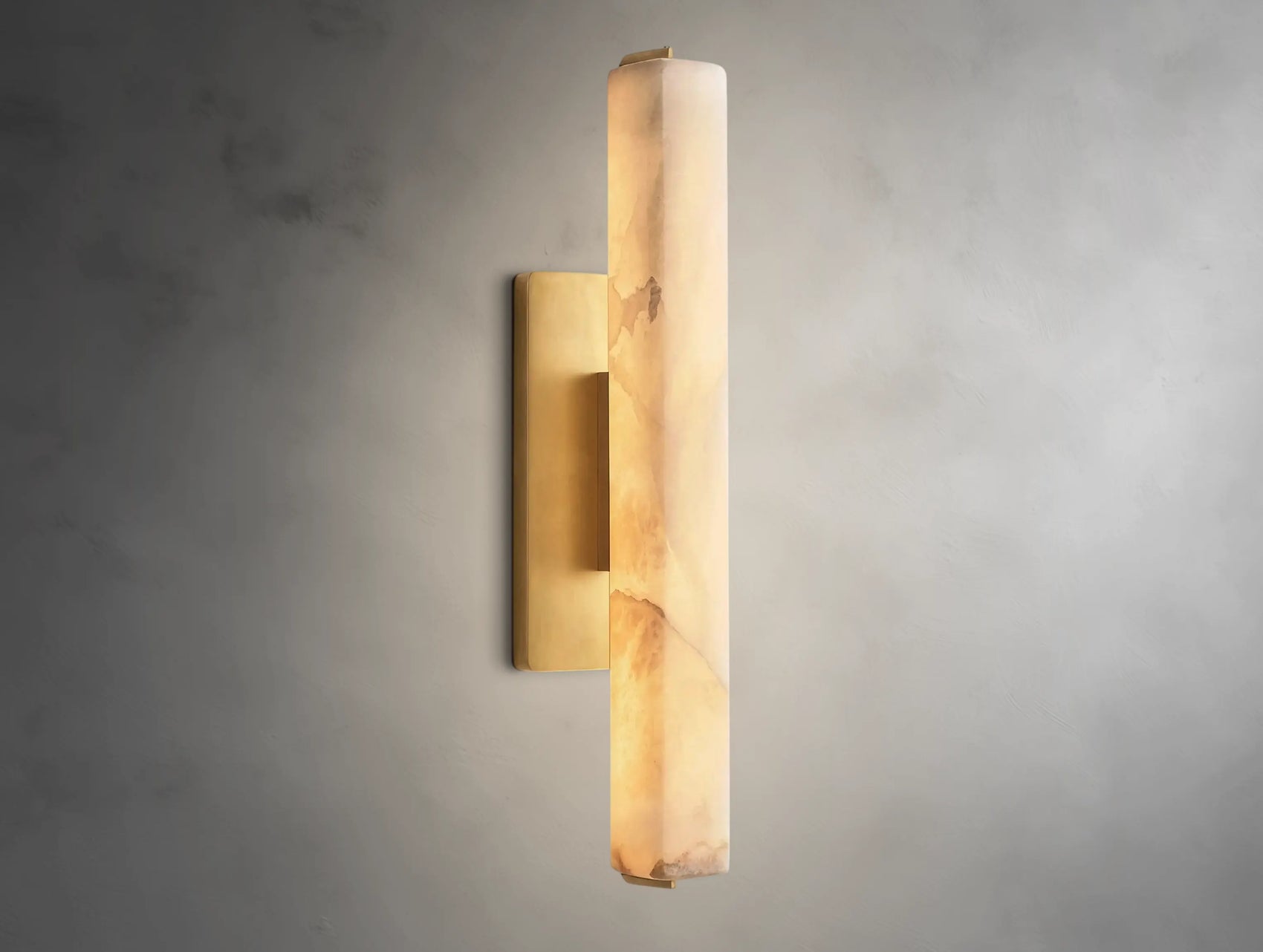 Virel Alabaster Single Sconce