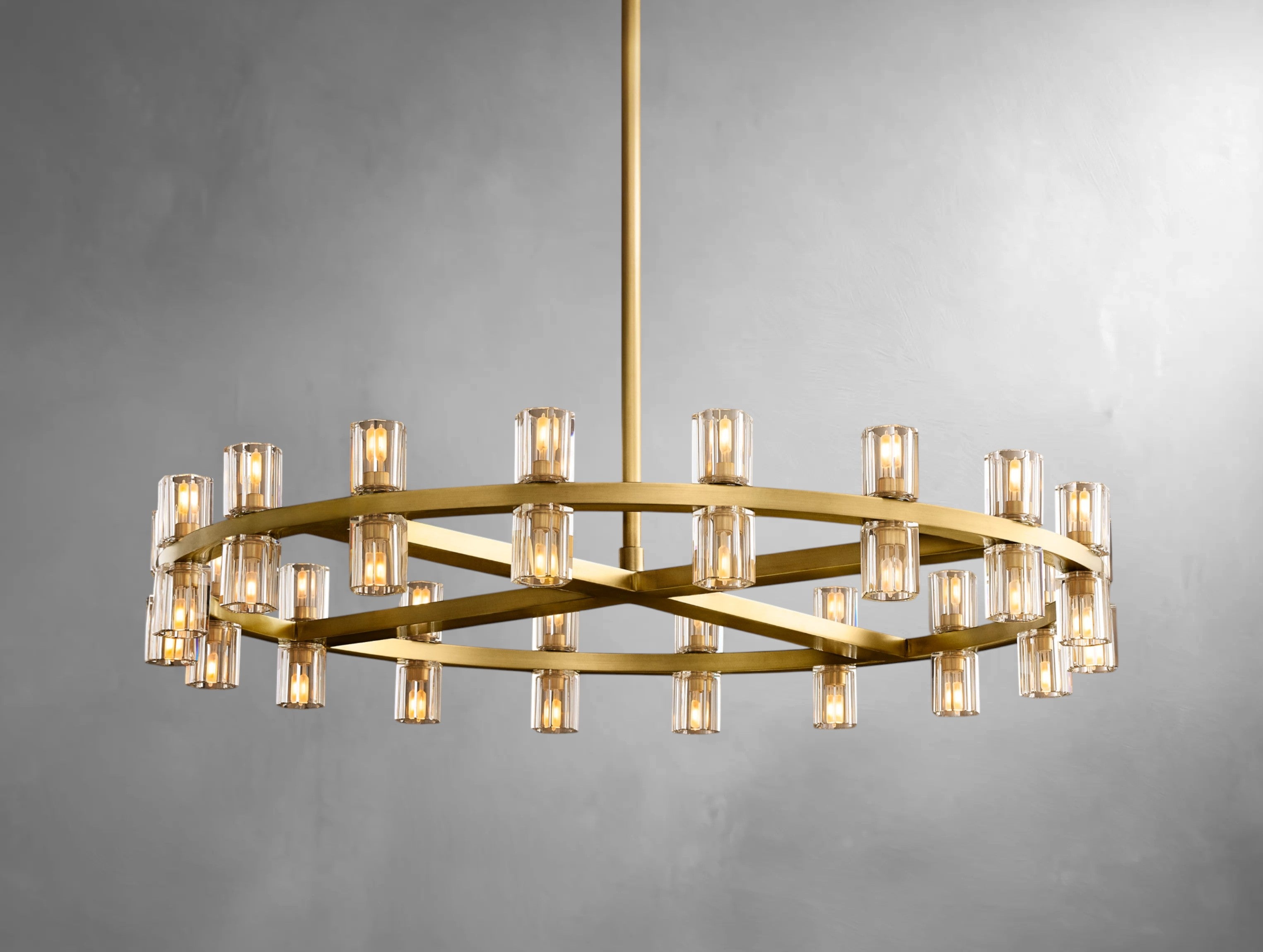 Virel Crystal Round Chandelier