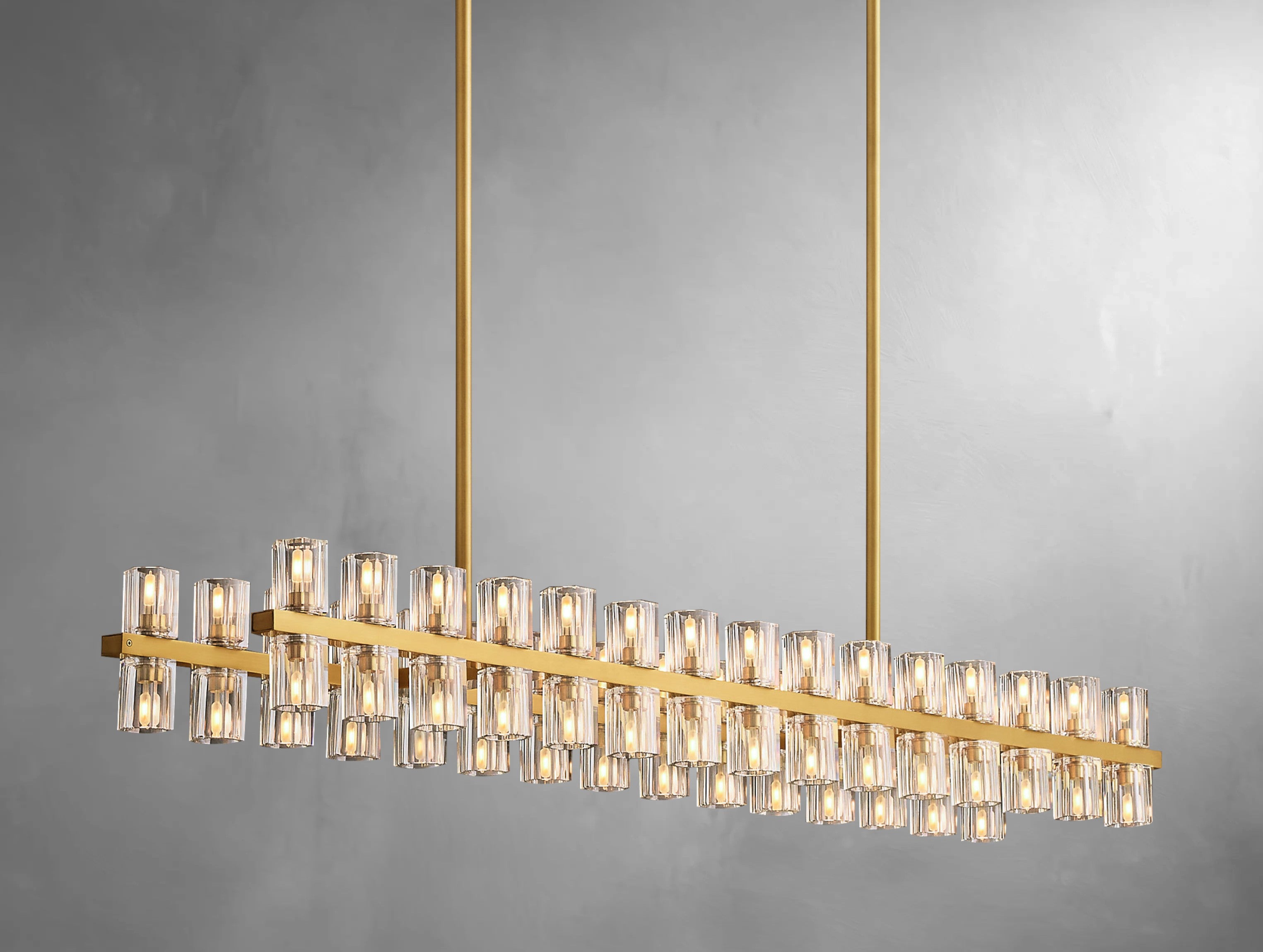 Virel LED Rectangular Chandelier