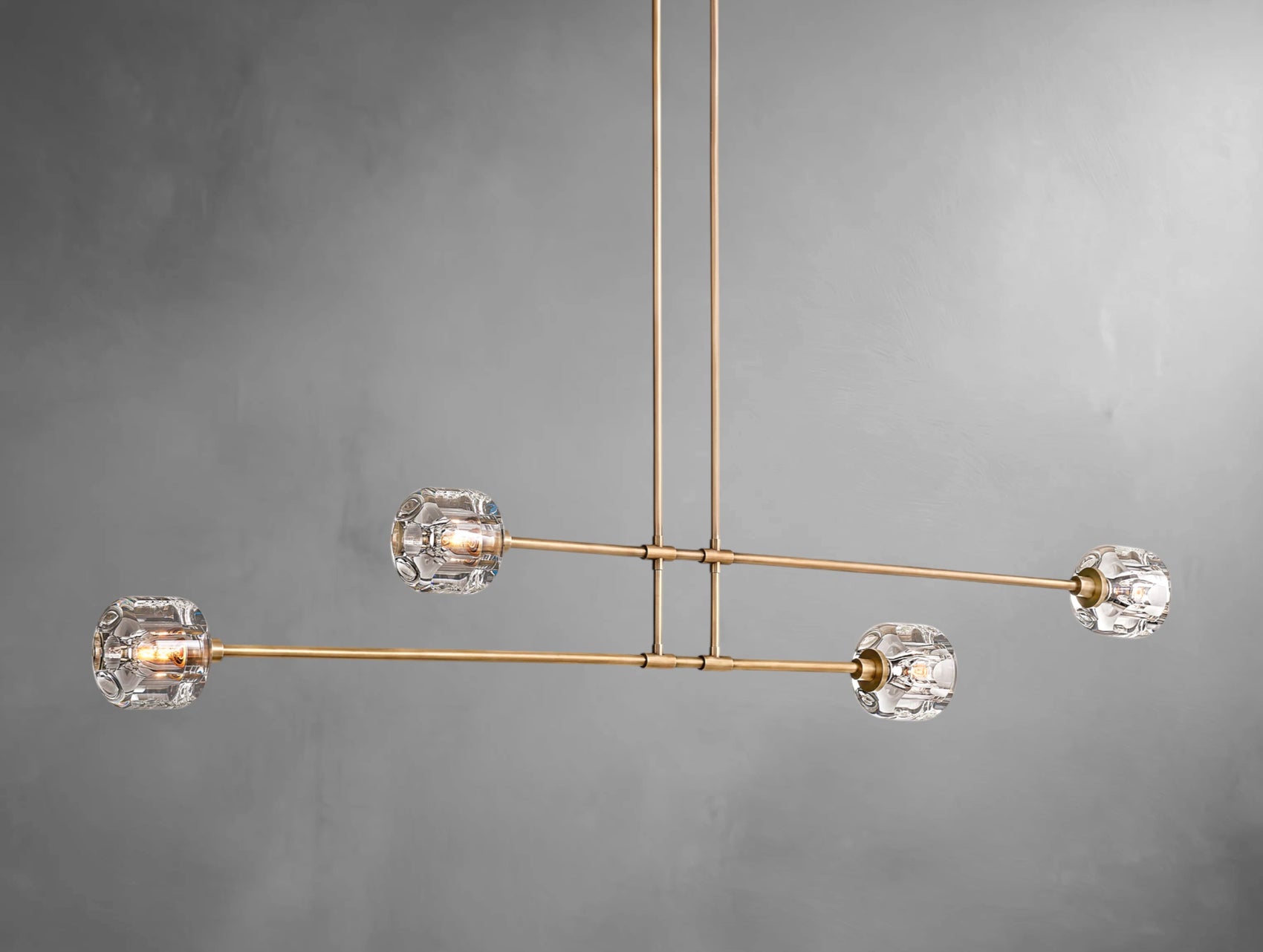 Demorat Mobile Linear Chandelier