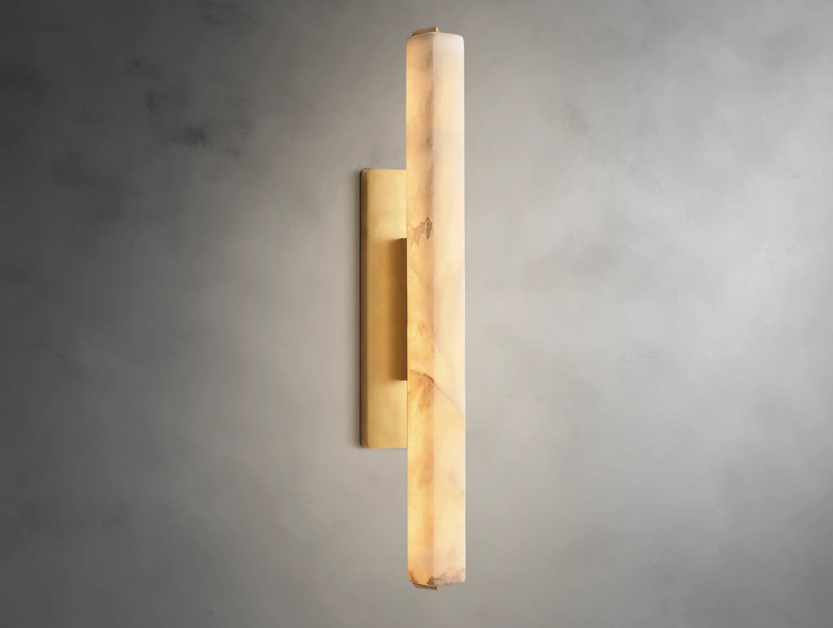 Virel Alabaster Single Sconce
