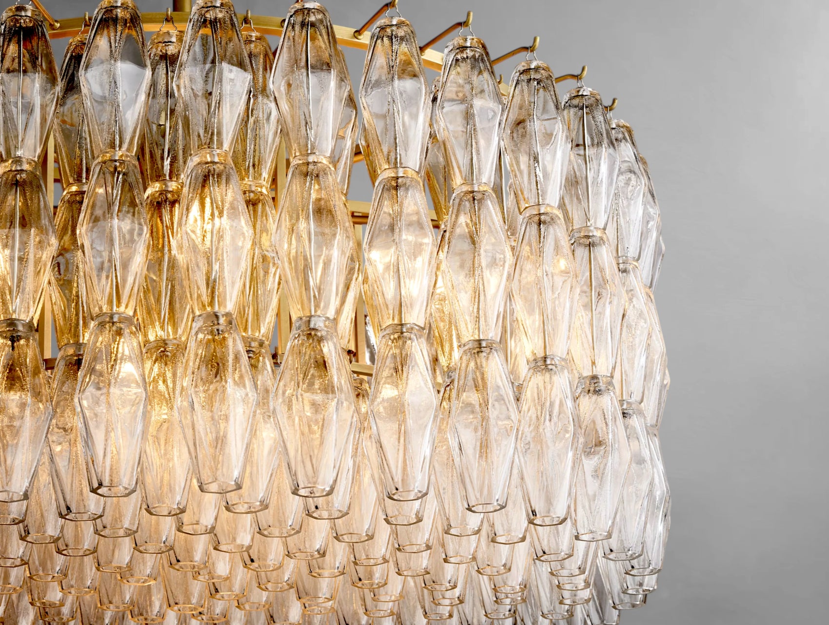 Chyara Clear Glass Round Chandelier