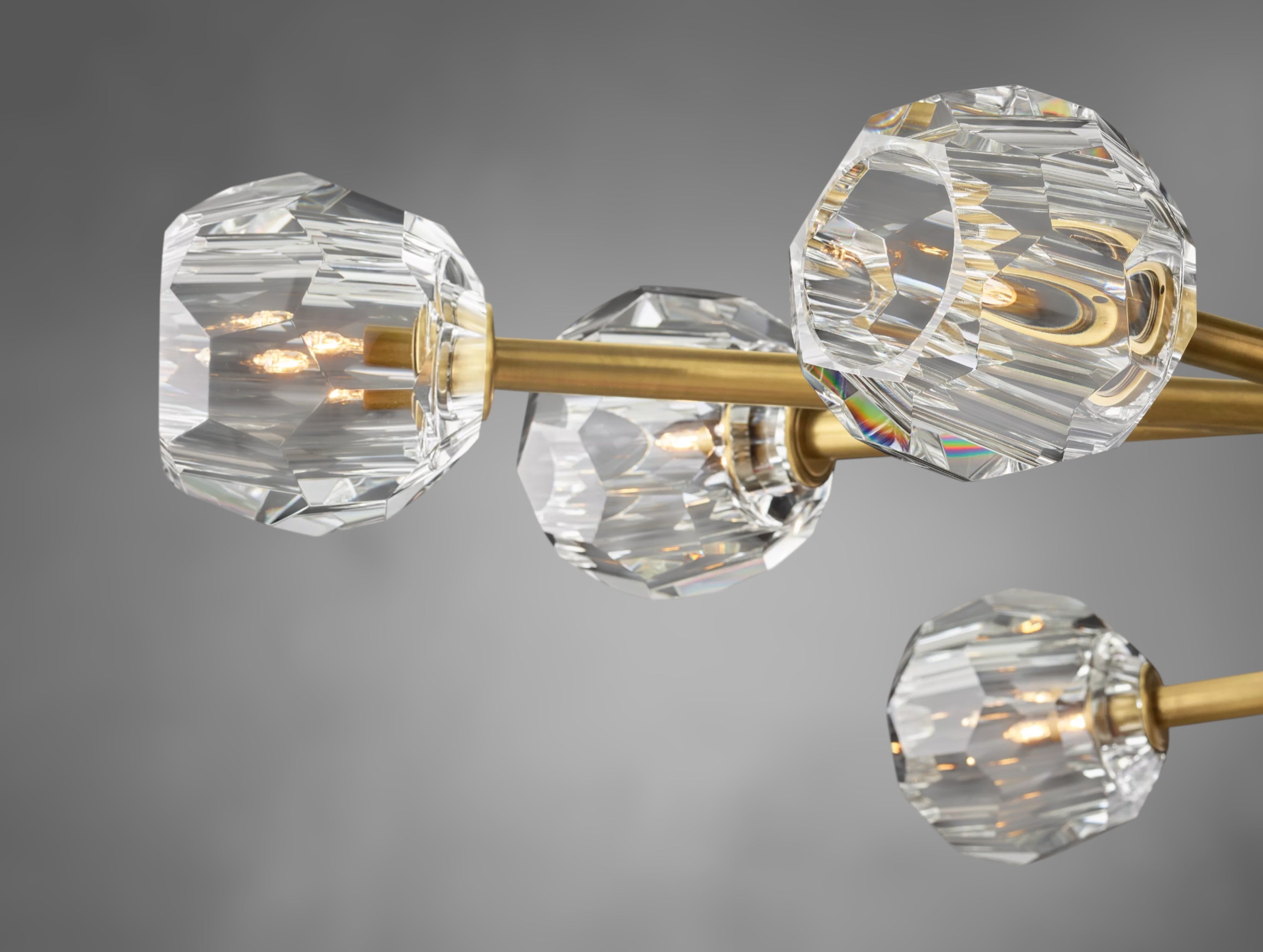 Orvane Crystal Orbit Chandelier