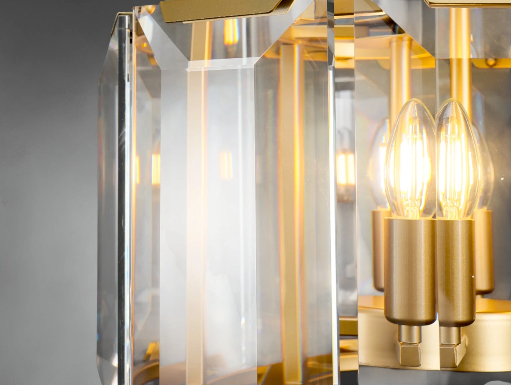 Halone Crystal Round Chandelier