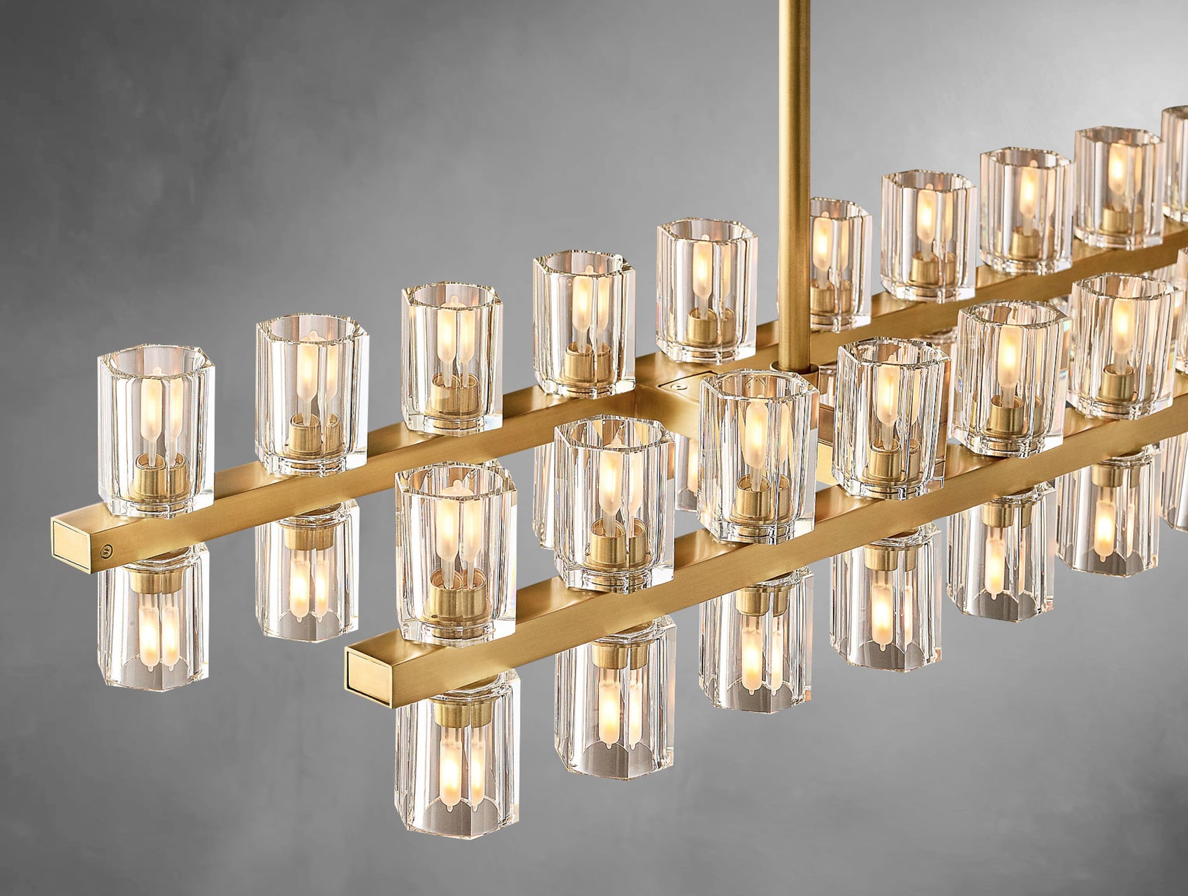 Virel LED Rectangular Chandelier