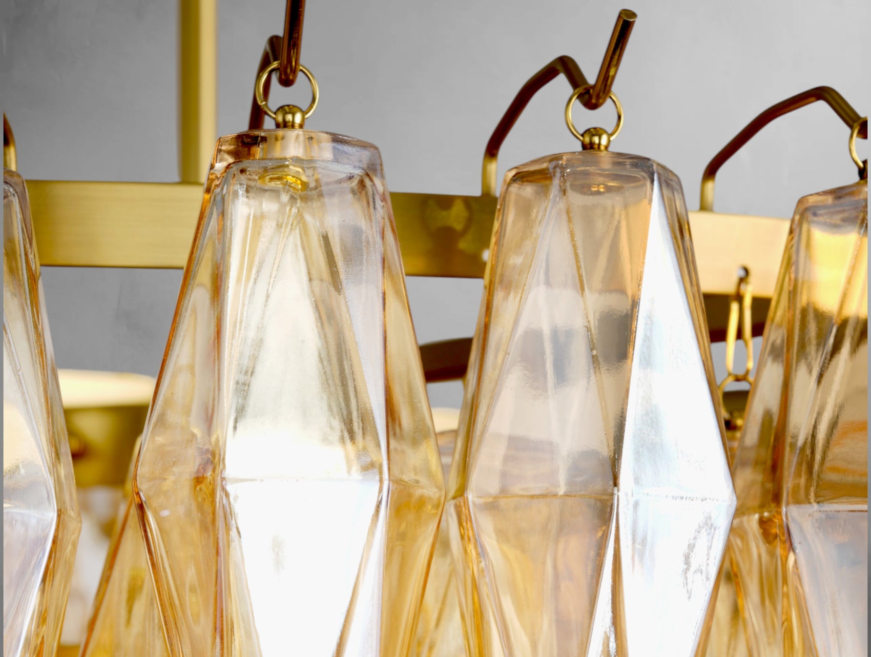 Chyara Clear Glass Tiered Round Chandelier