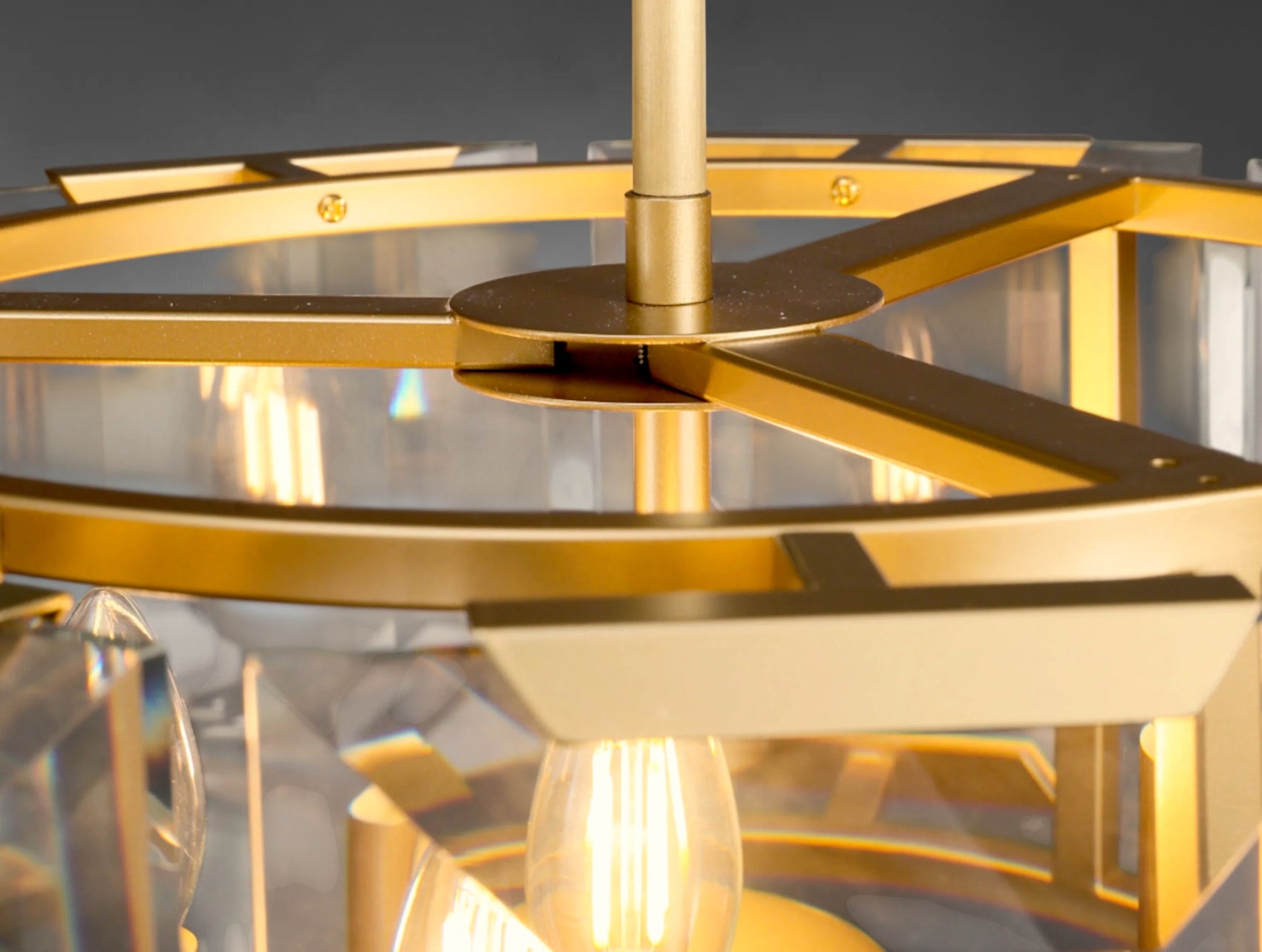 Halone Crystal Round Chandelier