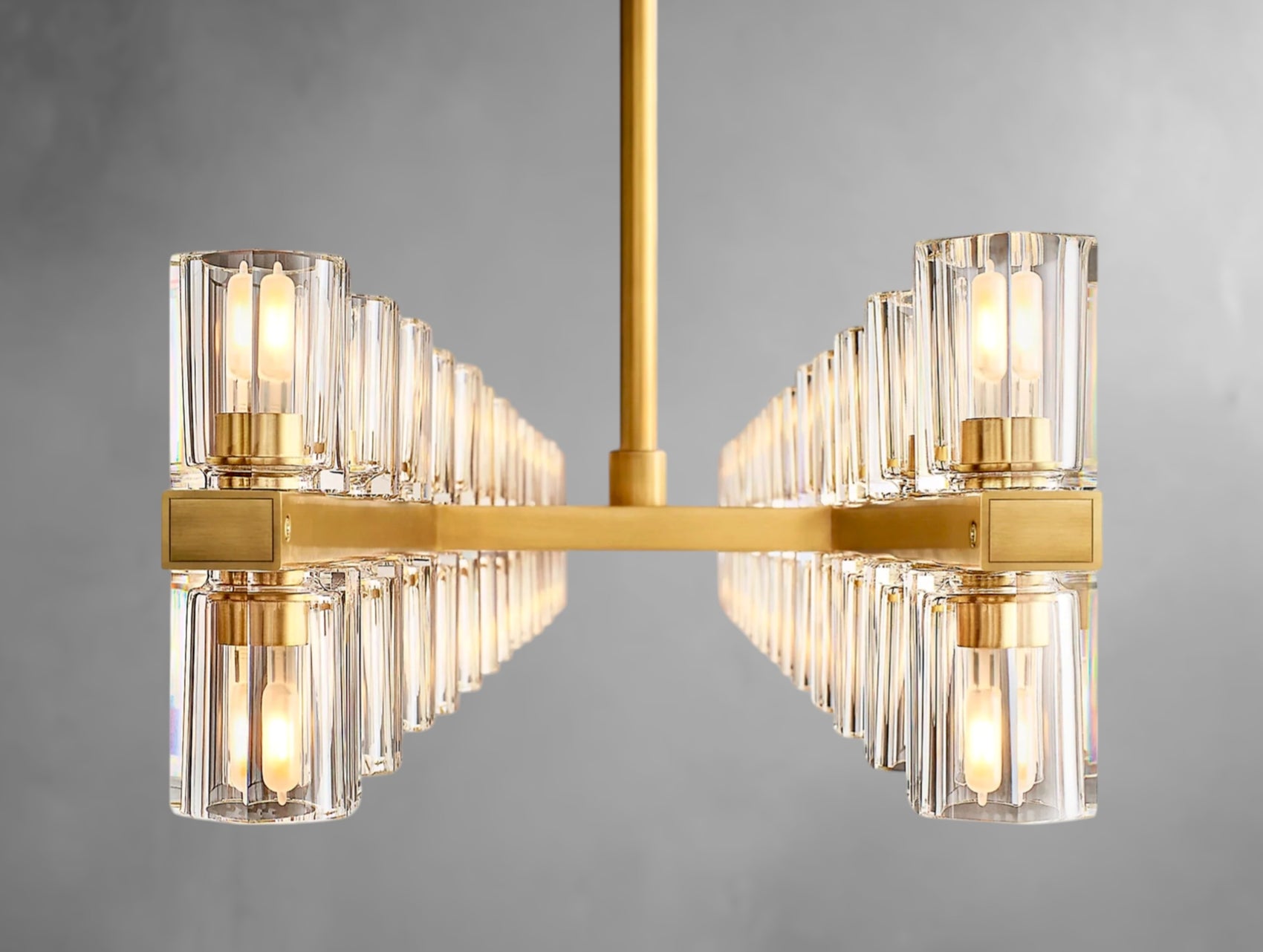 Virel LED Rectangular Chandelier