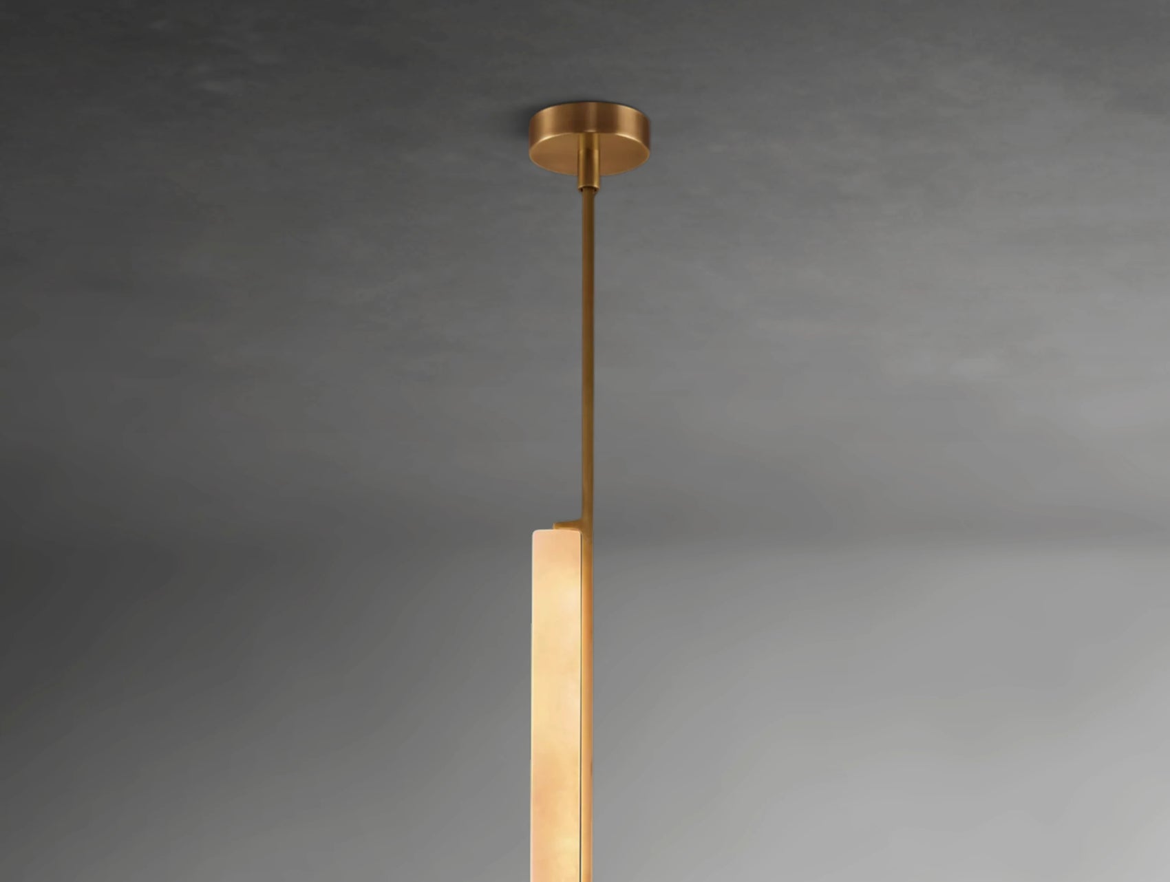 Alabaster Rod Pendant