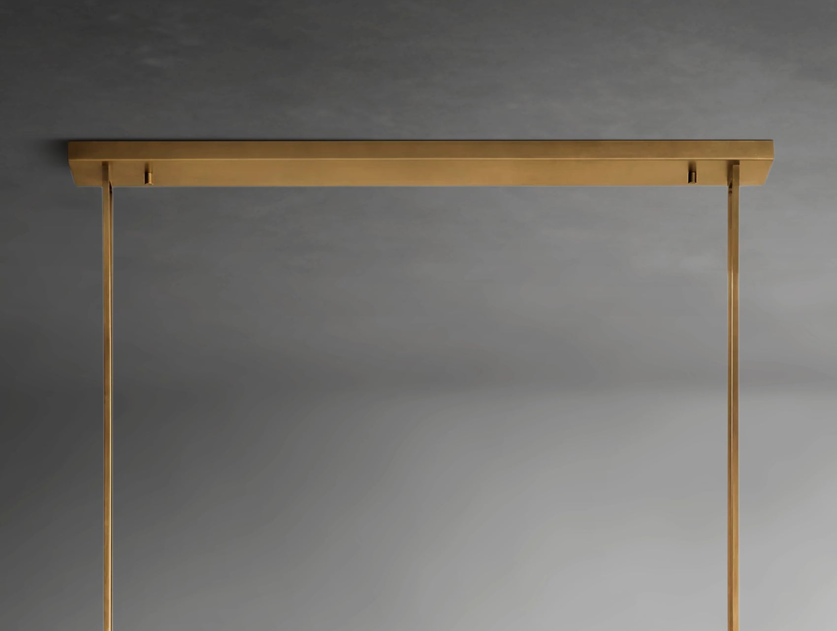 Avenor Crystal Single Bar Linear Chandelier