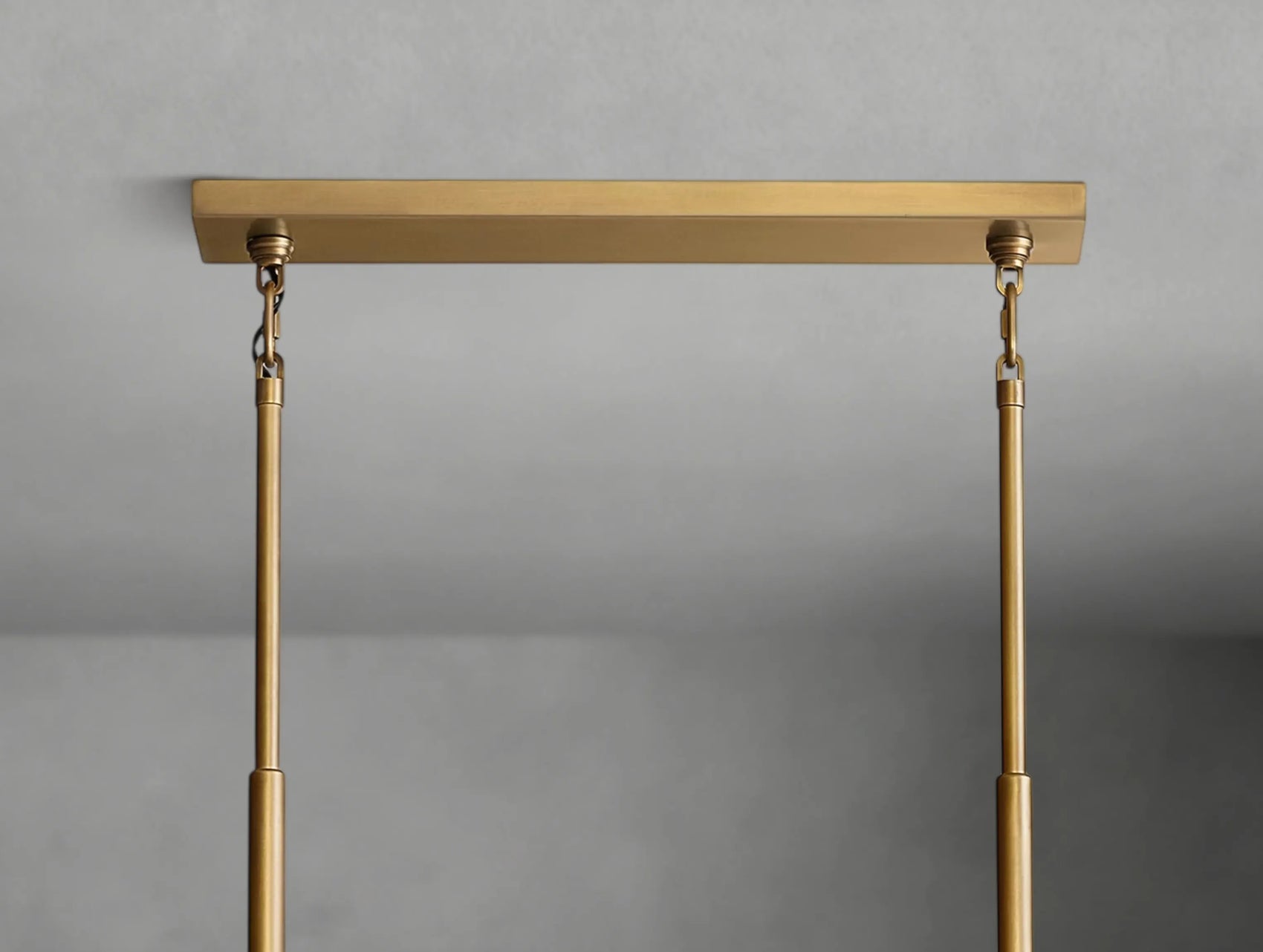 karamatte Glass Rectangular Chandelier