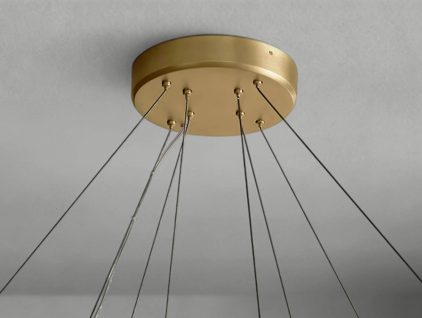 Ralune Lueur Two-Tier Round Chandelier