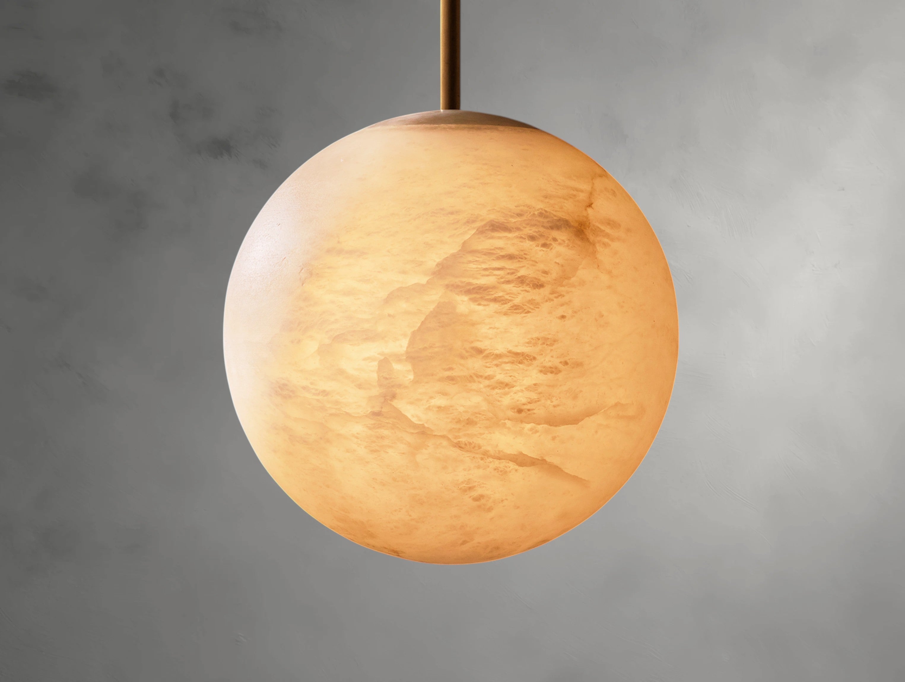 Alane Alabaster Globe Pendant
