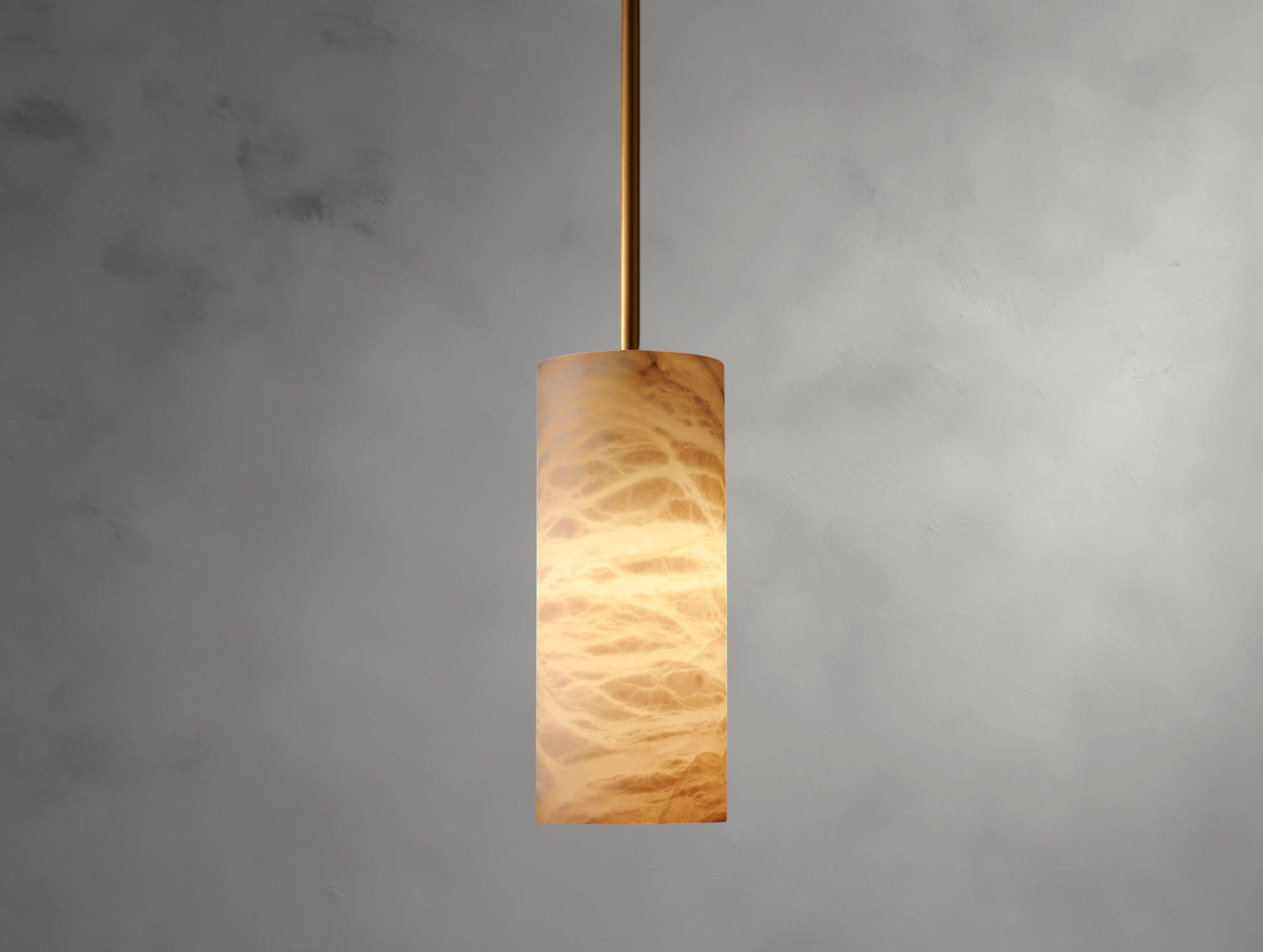 Ralune Alabaster Cylinder Pendant