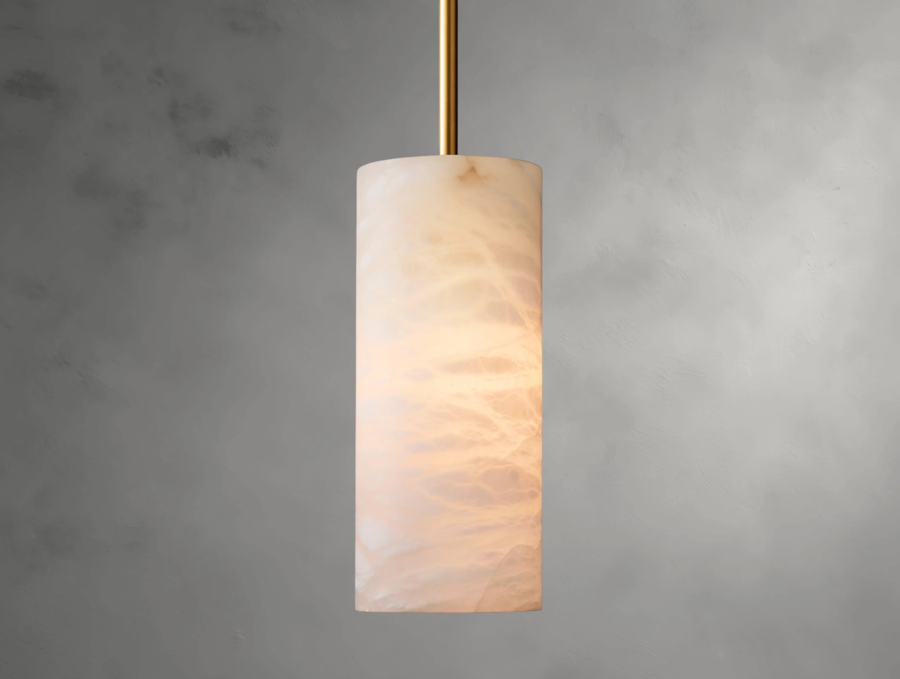 Ralune Alabaster Cylinder Pendant