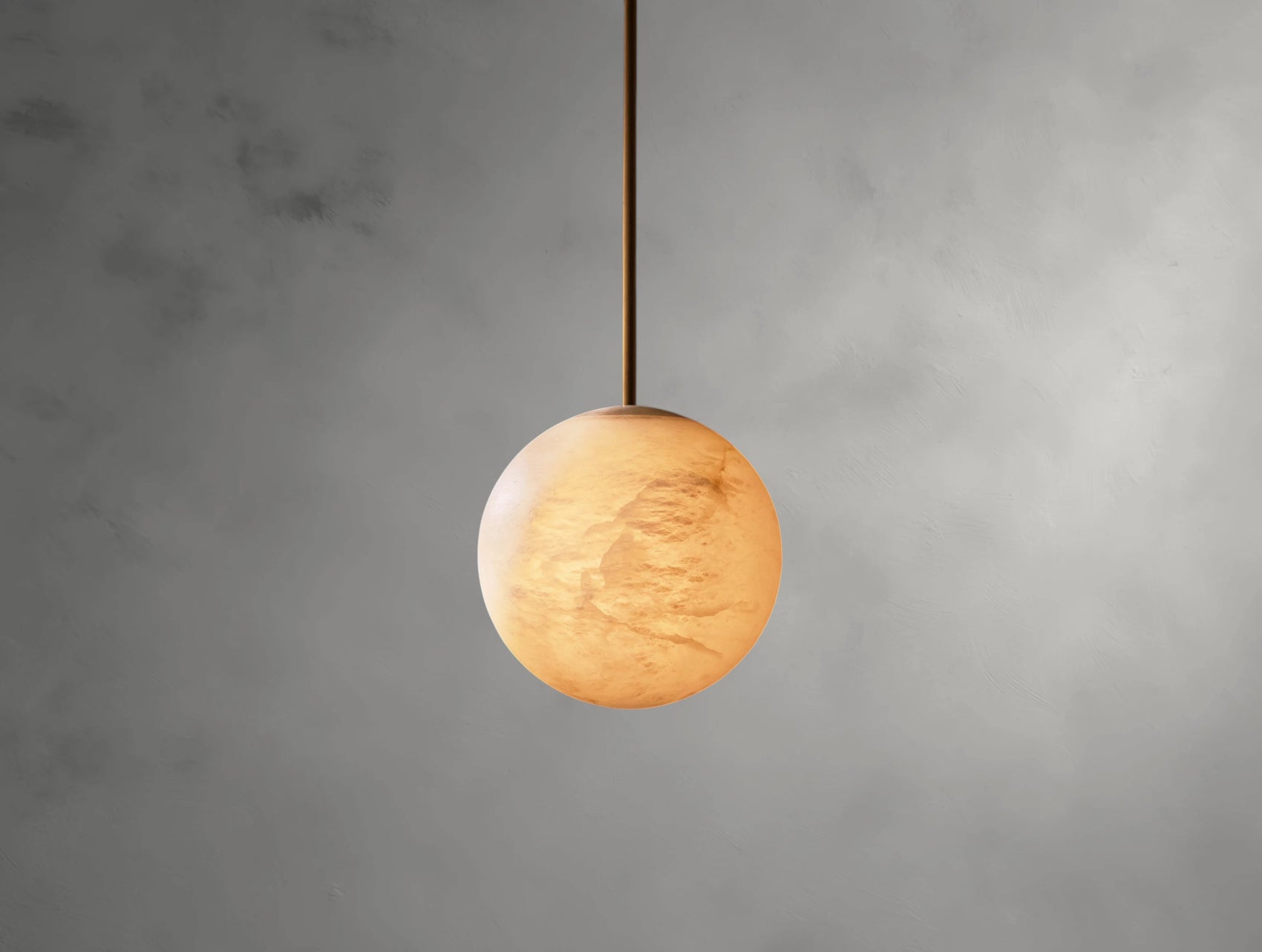 Alane Alabaster Globe Pendant