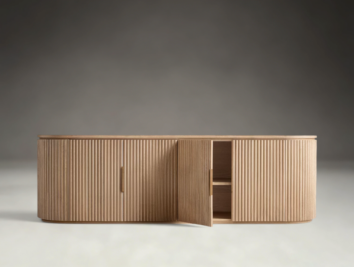 Byren Low Media Console
