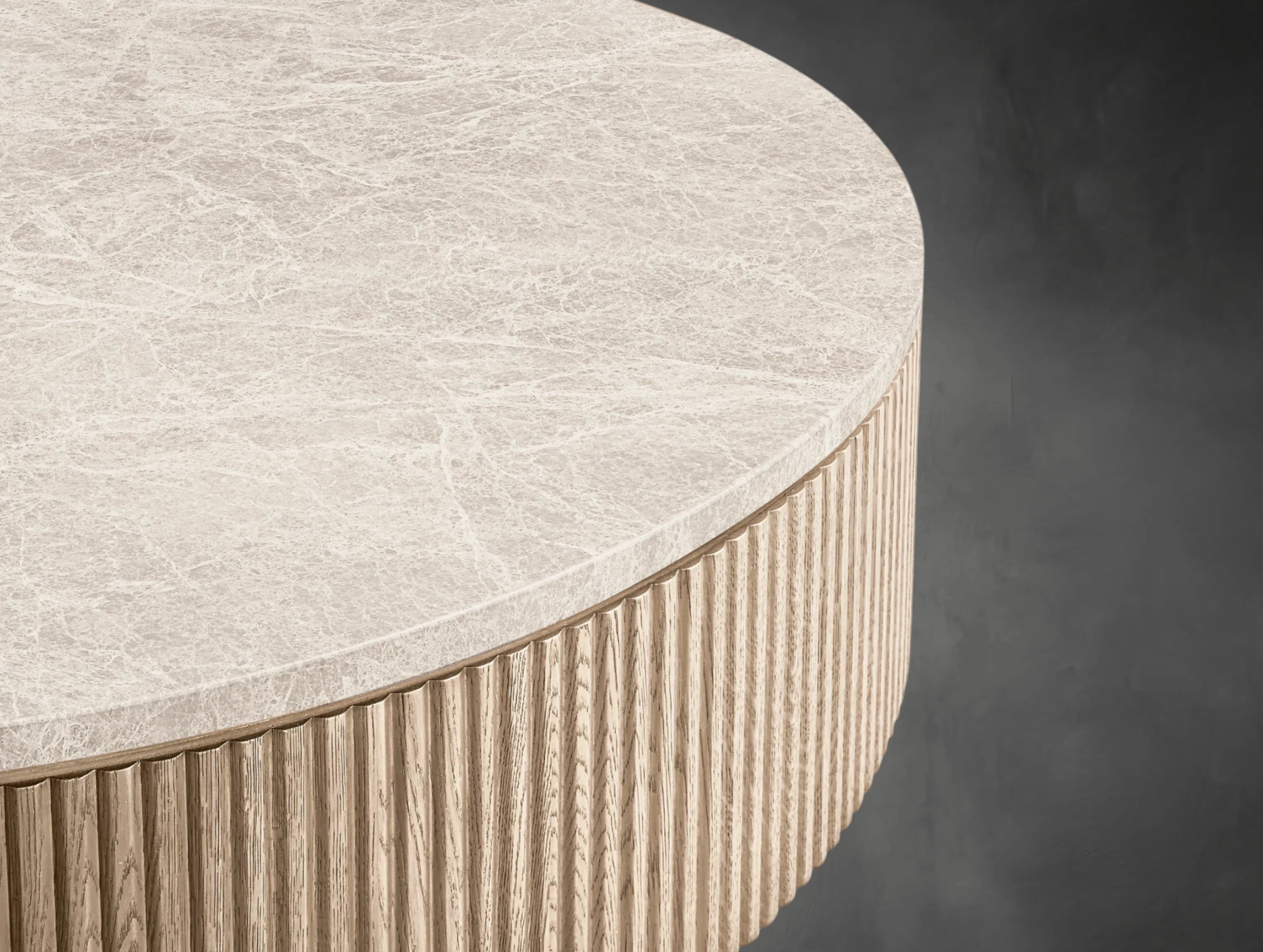 Verrow Emperador Round Coffee Table