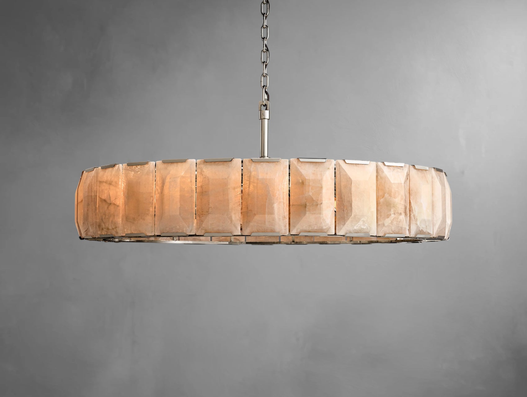 Halone Calcite Round Chandelier