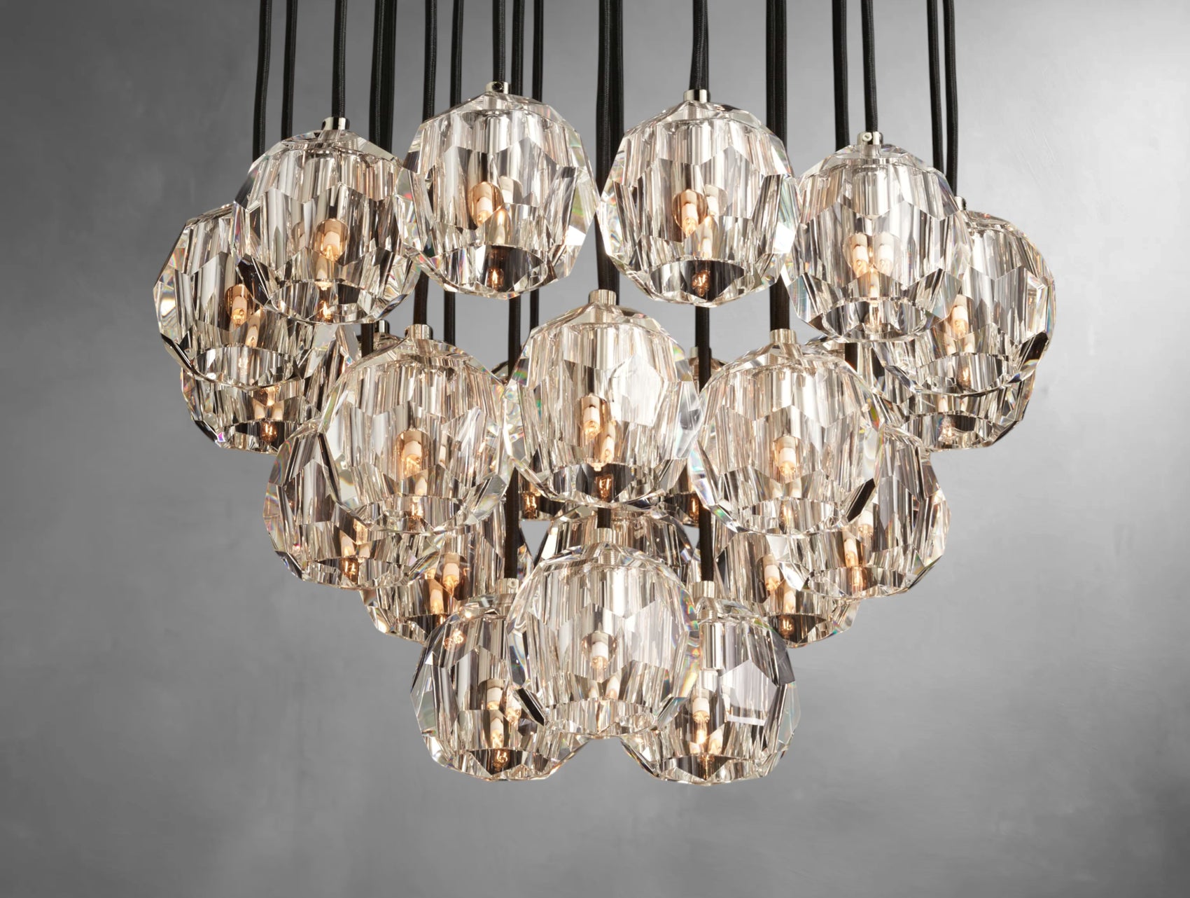 Orvane Crystal Drop Cluster Pendant