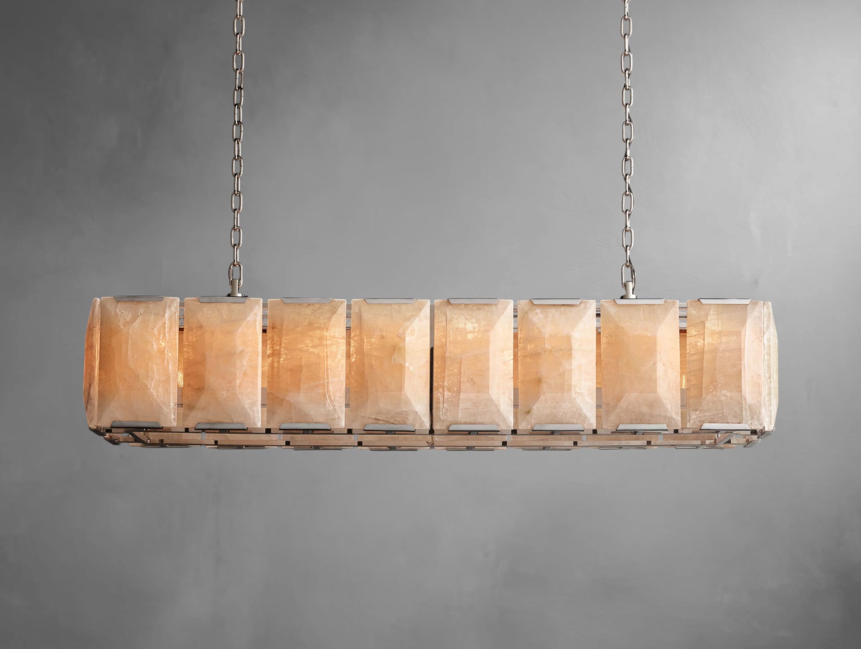 Halone Calcite Rectangular Chandelier