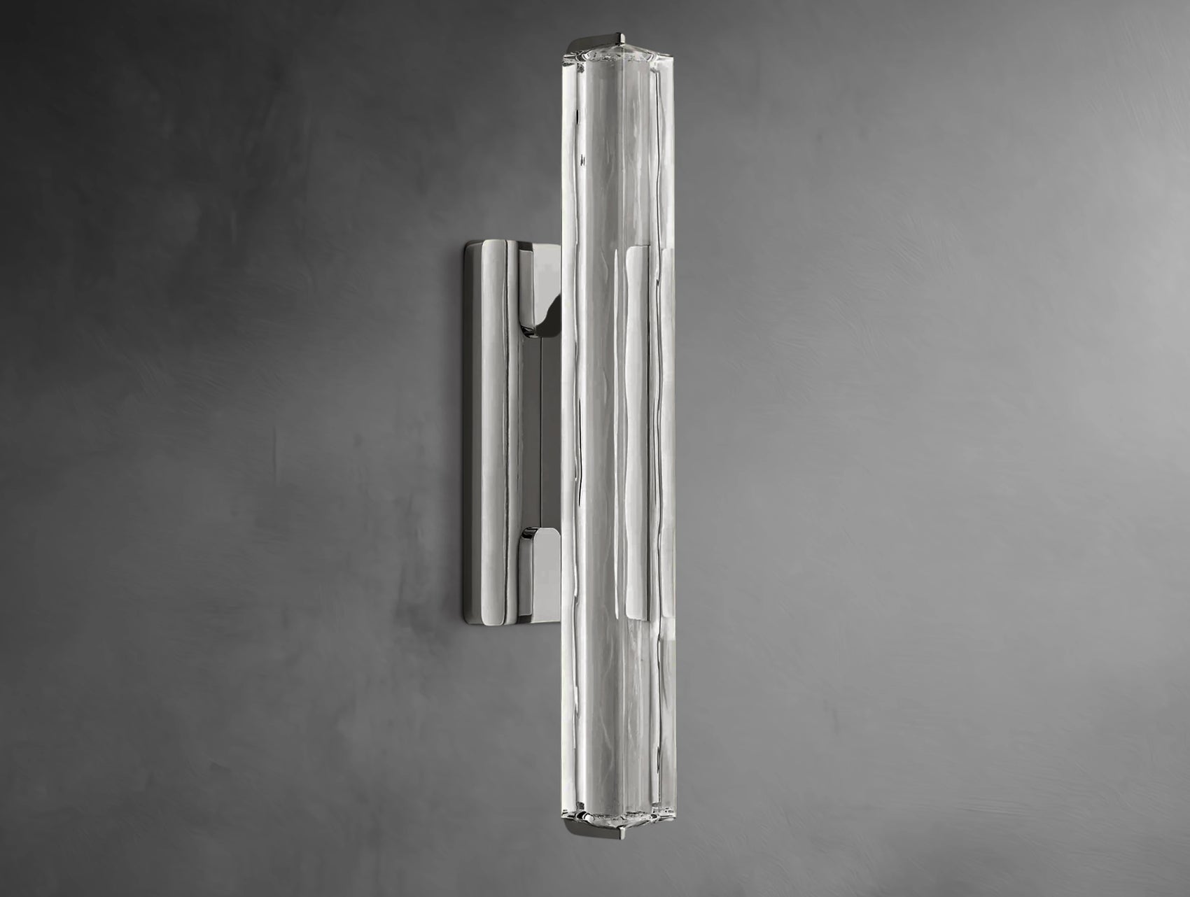 Vertical Crystal Sconce