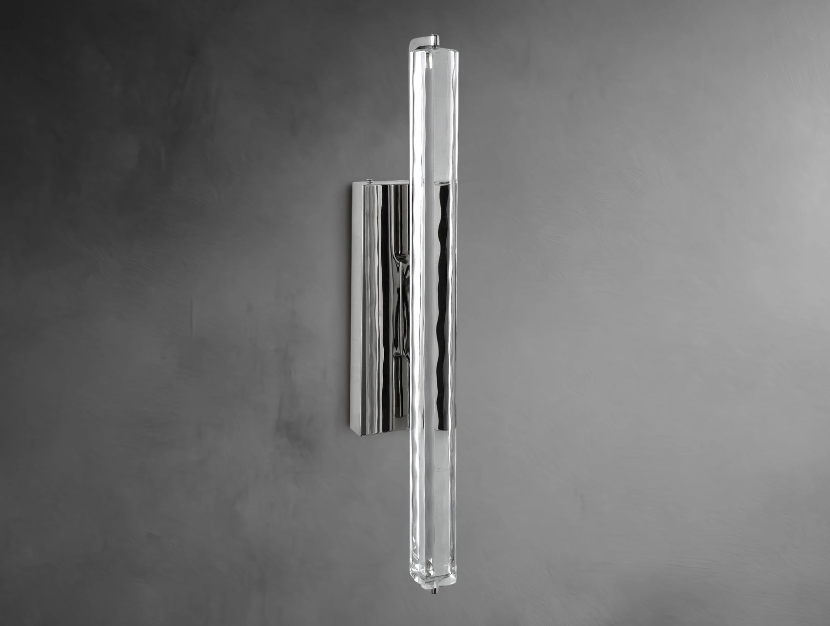 Vertical Crystal Sconce