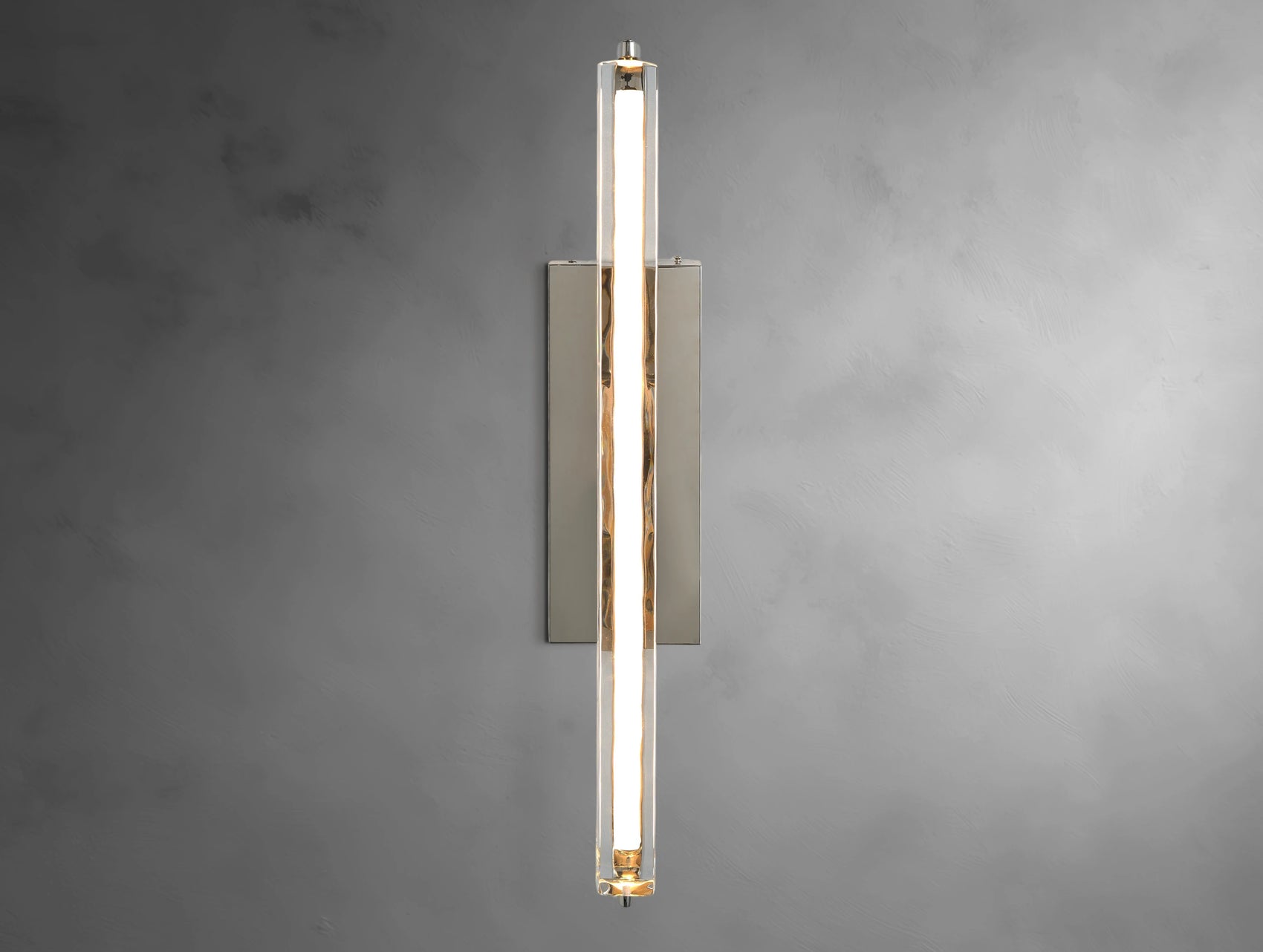 Vertical Crystal Sconce